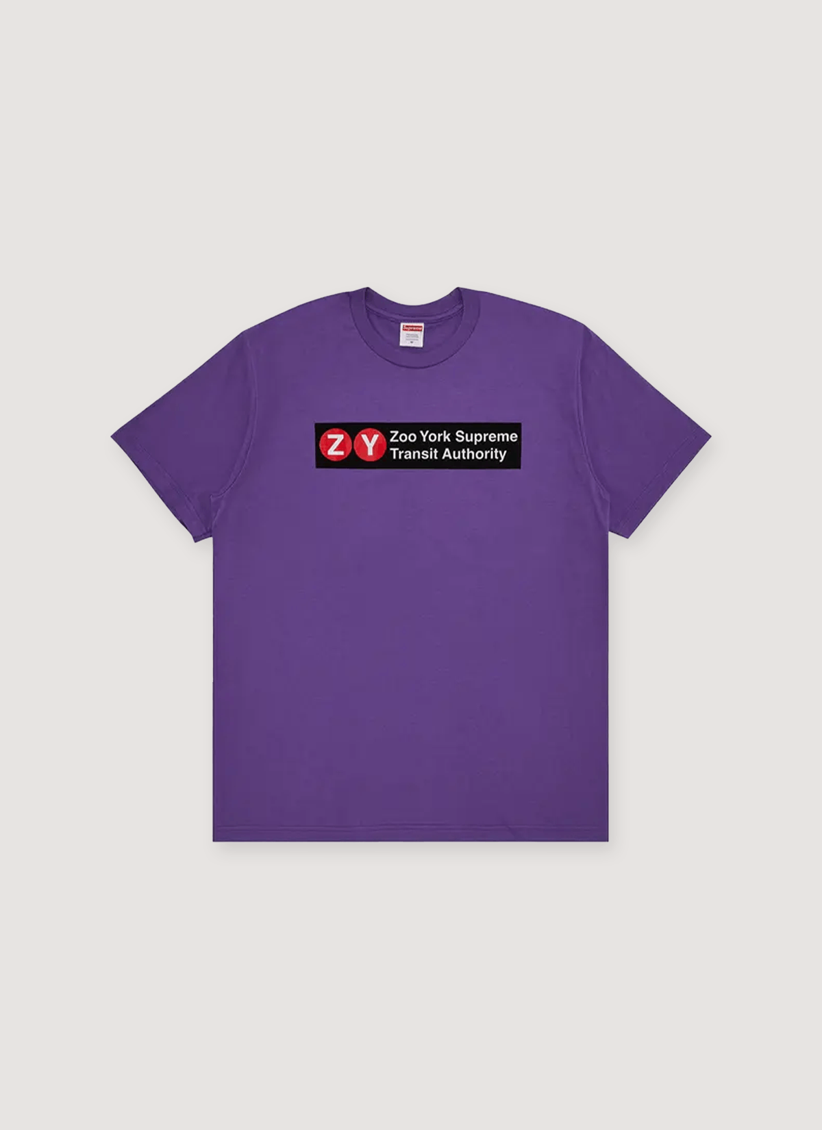 Supreme Zoo York Transit Tee Purple Size US XL / EU 56 / 4 - 1 Preview