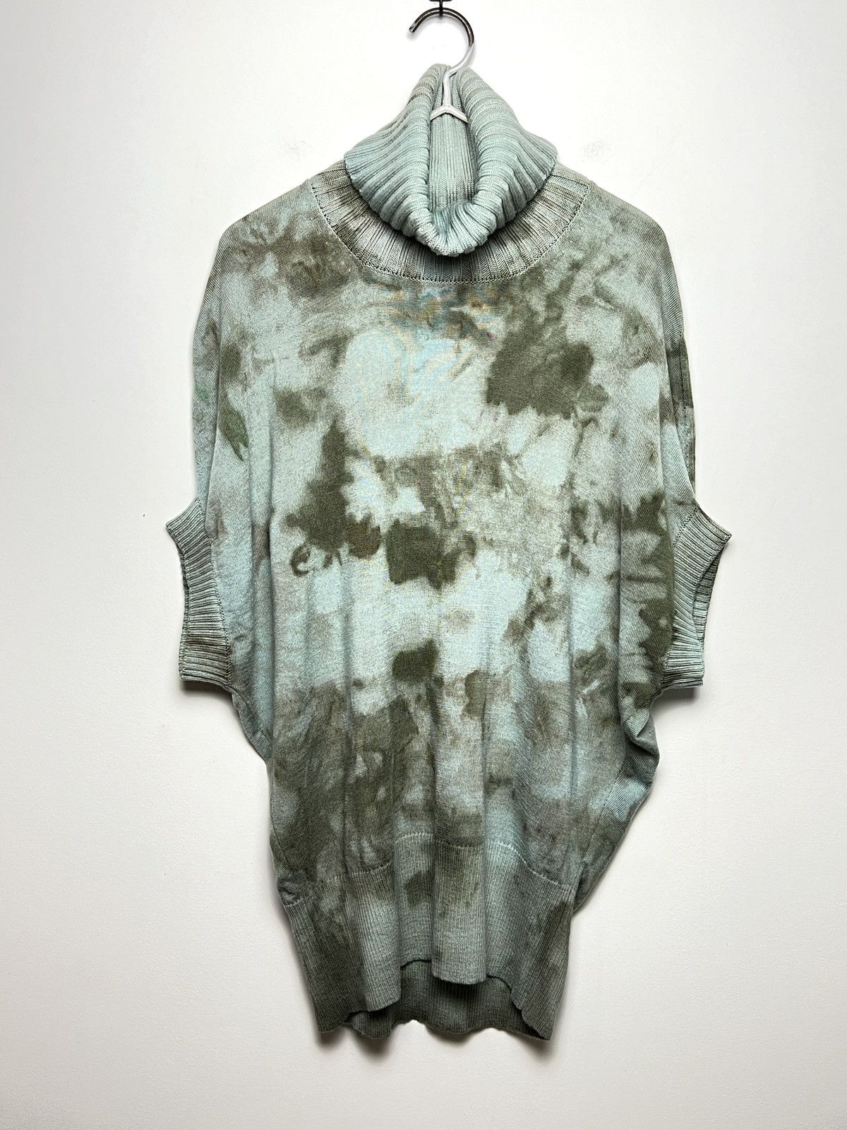 image of Archival Clothing x C P Company Cp Company Y2K Tie Dye Wool Vest in Cow Camo, Men's (Size Medium)