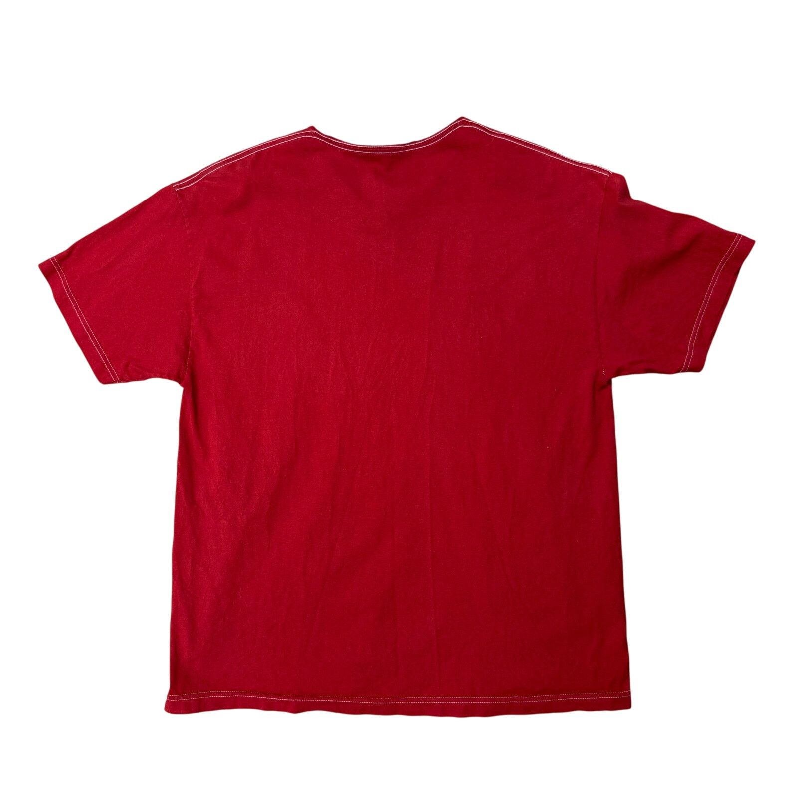 Coca Cola RARE Vintage Coca Cola Faded Red Logo Tee Large Size US L / EU 52-54 / 3 - 3 Thumbnail