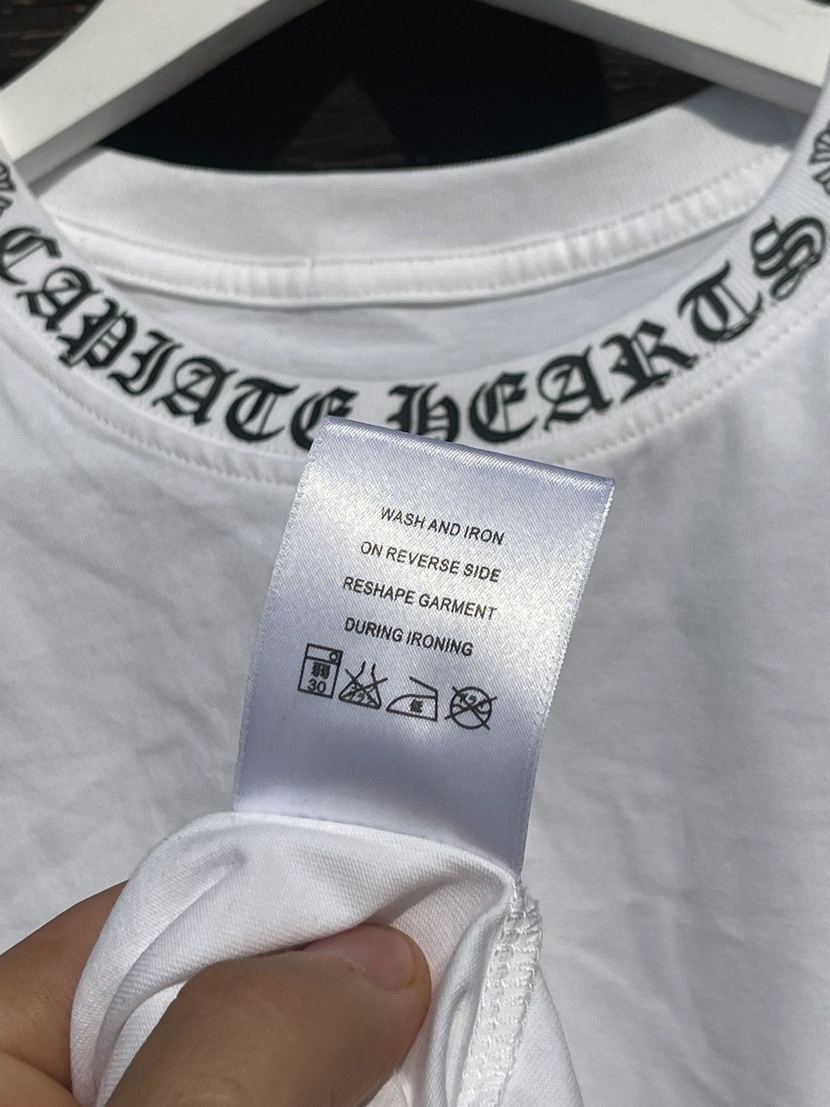 Other Capiate hearts white big logo cross print t-shirt Size US M / EU 48-50 / 2 - 10 Thumbnail
