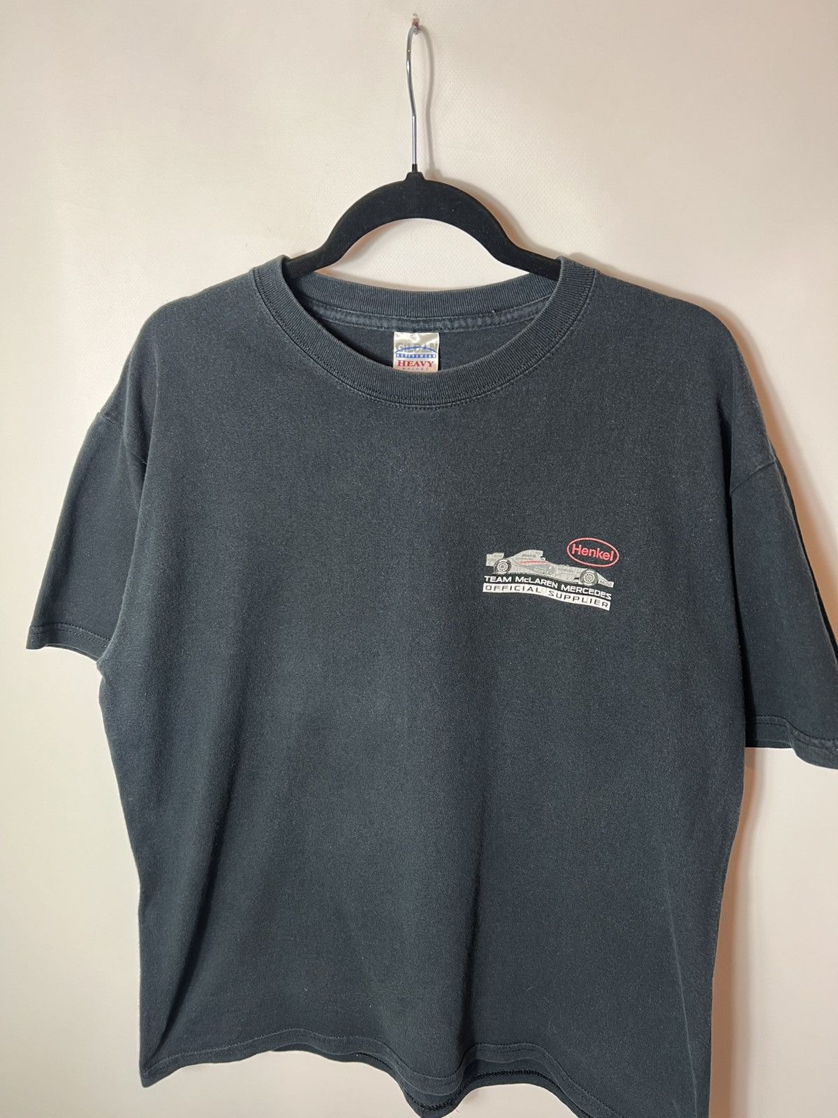 Malcolm McLaren Vintage Mercedes Benz McLaren Formula 1 Racing T-shirt Size US L / EU 52-54 / 3 - 2 Thumbnail