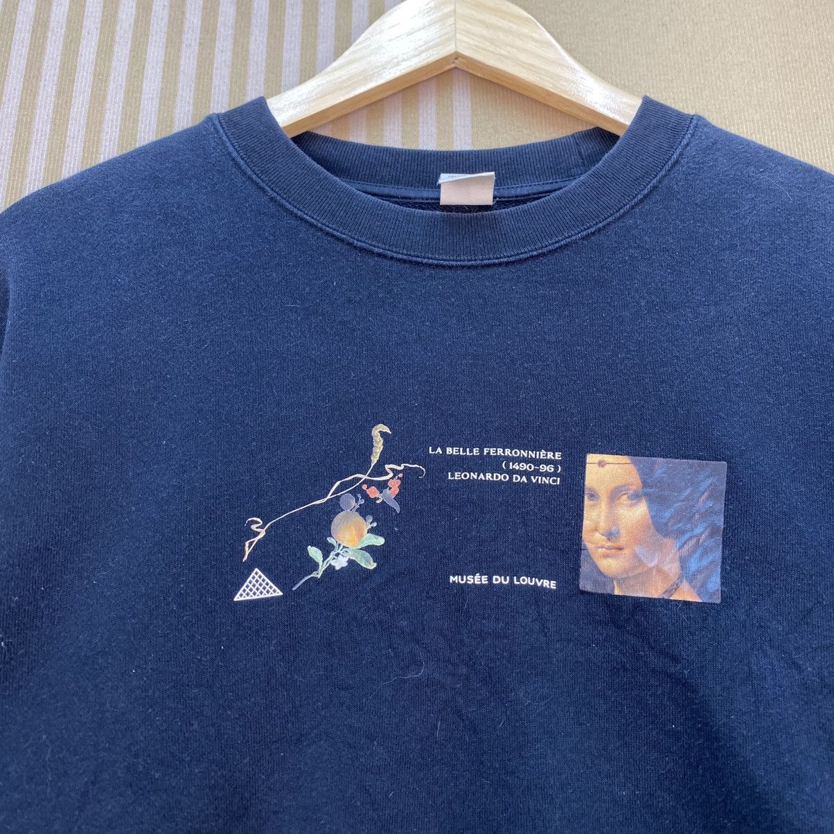 Uniqlo Vintage Leonardo Da Vinci Graphic Sweatshirt Size US M / EU 48-50 / 2 - 3 Thumbnail