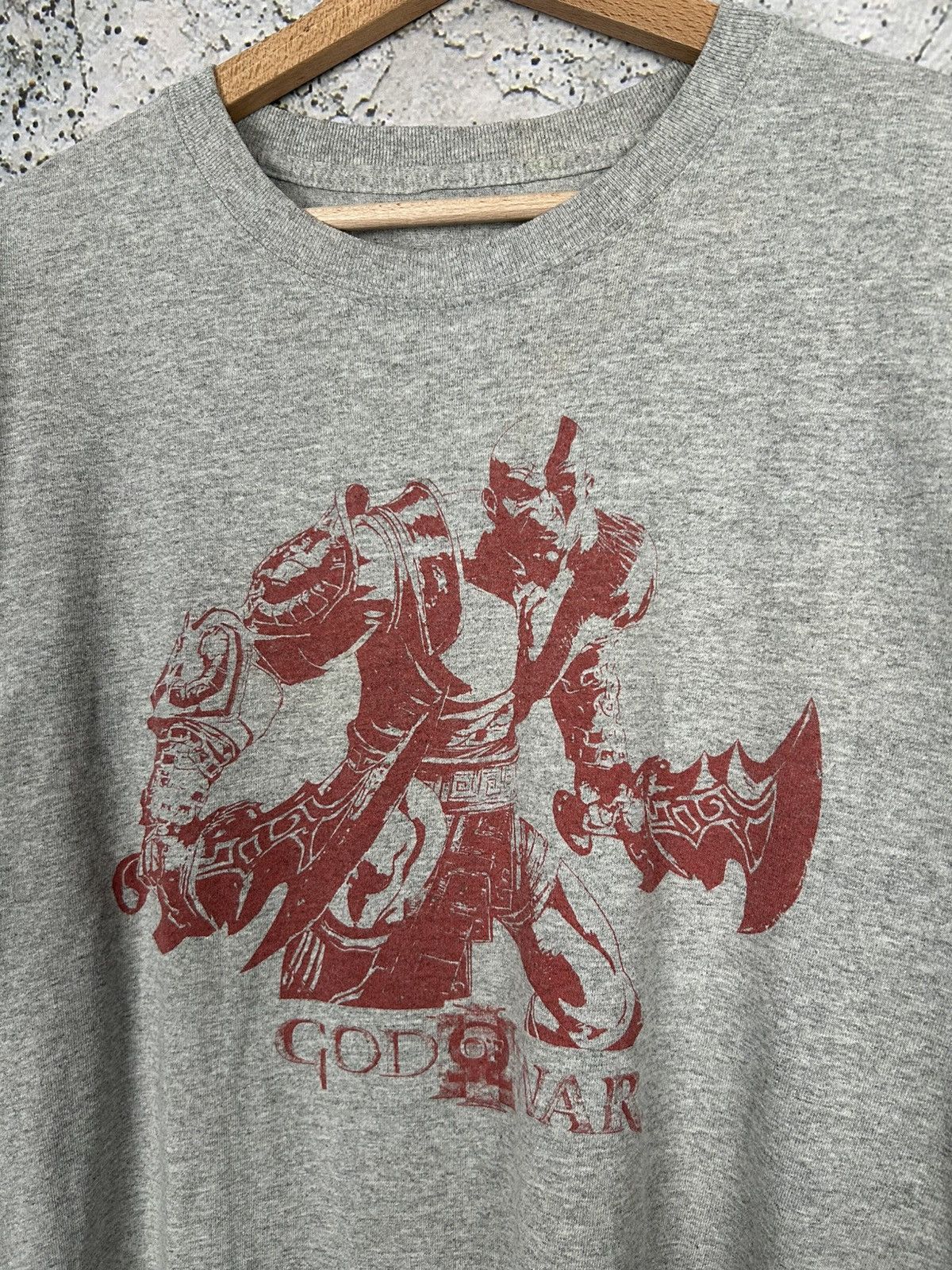 Playstation Vintage God of War PlayStation Games Graphic Tee Movie Size US L / EU 52-54 / 3 - 3 Thumbnail