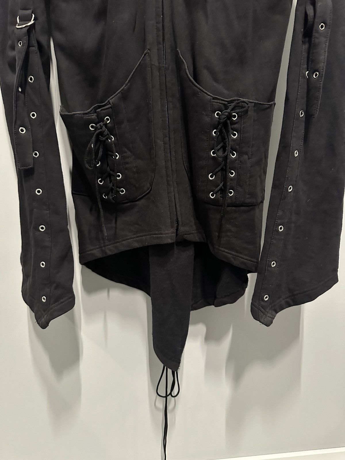 Hysteric Glamour Poizen Industries Gothic Bondage Mask Jacket Avant Garde Size M / US 6-8 / IT 42-44 - 5 Thumbnail