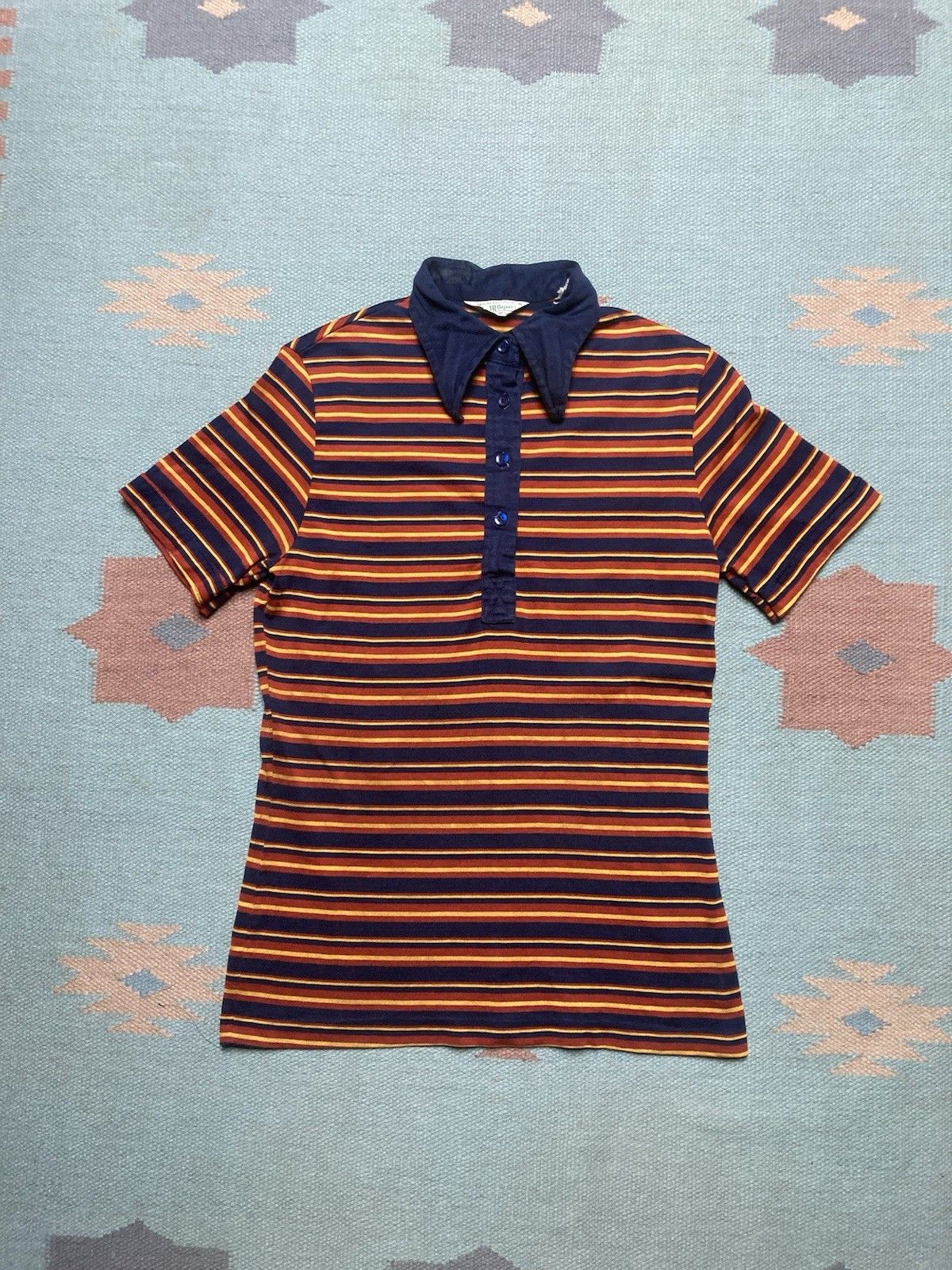 Vintage Vintage 60s polo shirt sears striped boys medium men’s XS? Size US XS / EU 42 / 0 - 1 Thumbnail