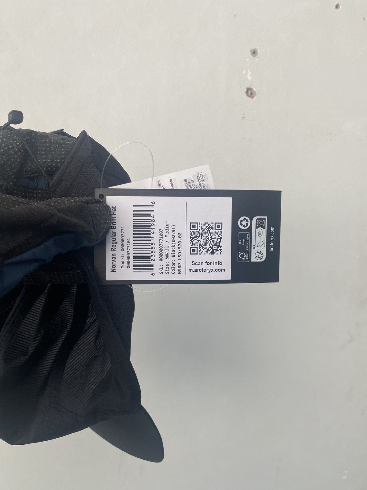 Arc'teryx Norvan regular brim hat Size ONE SIZE - 4 Thumbnail