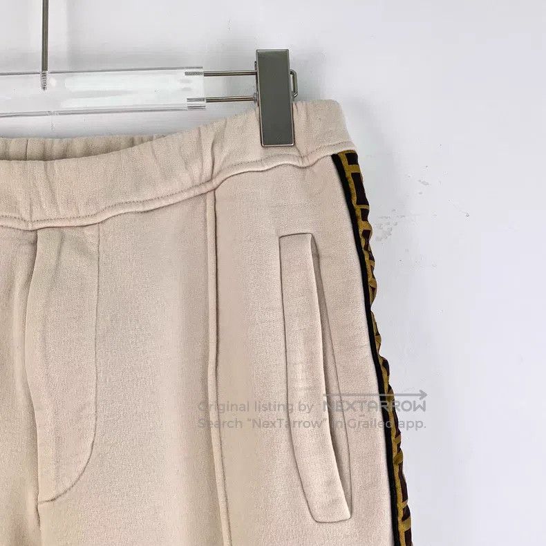 Fendi Fendi Color Blocked Logo Lettering Striped Wool Drawstring Size US 30 / EU 46 - 3 Thumbnail
