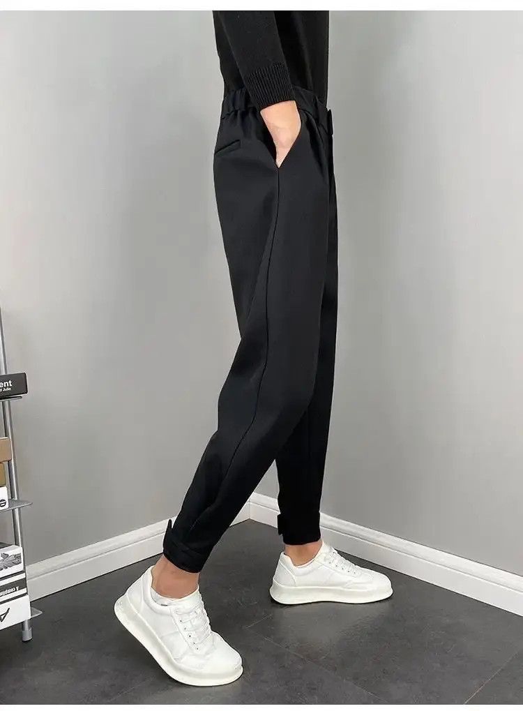 Japanese Brand Casual Pants Elastic Waist Trousers Streetwear Size US 32 / EU 48 - 3 Thumbnail