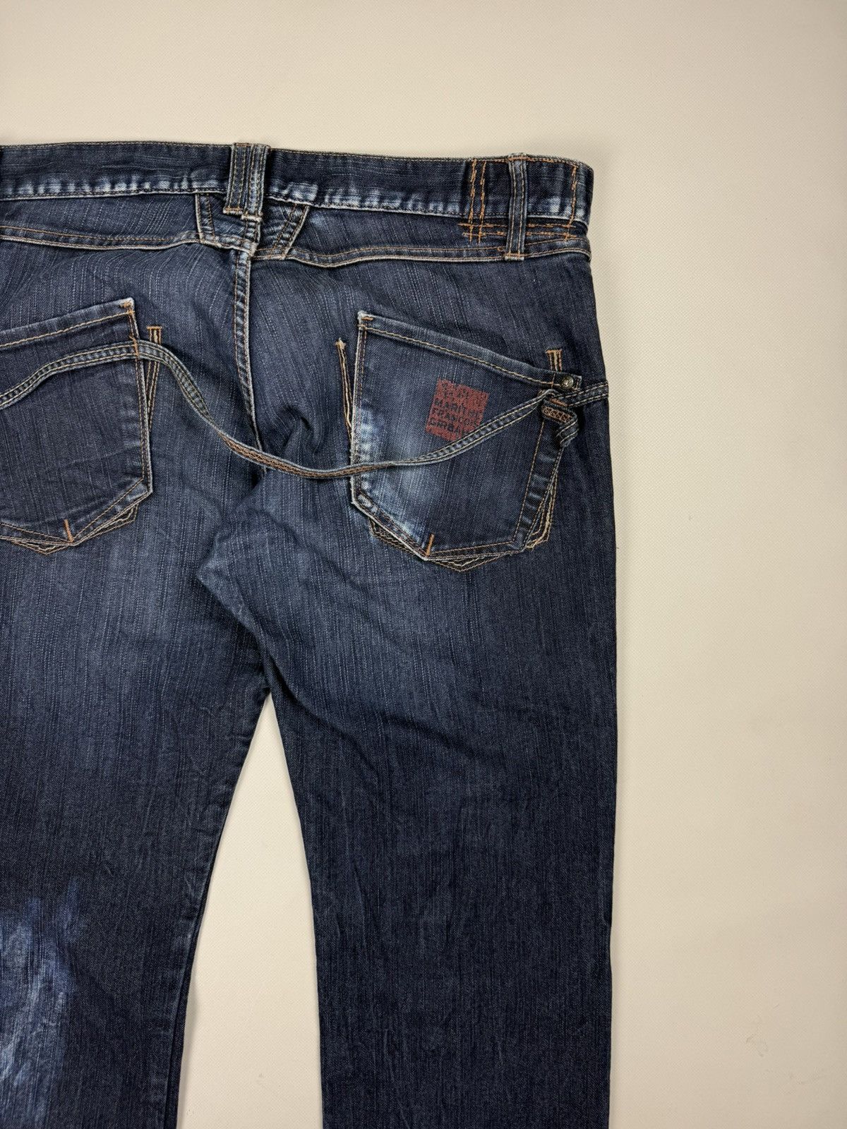 Marithe + Francois Girbaud Marithe Francois Girbaud Vintage Avant-Garde Denim Jeans Size US 32 / EU 48 - 24 Thumbnail