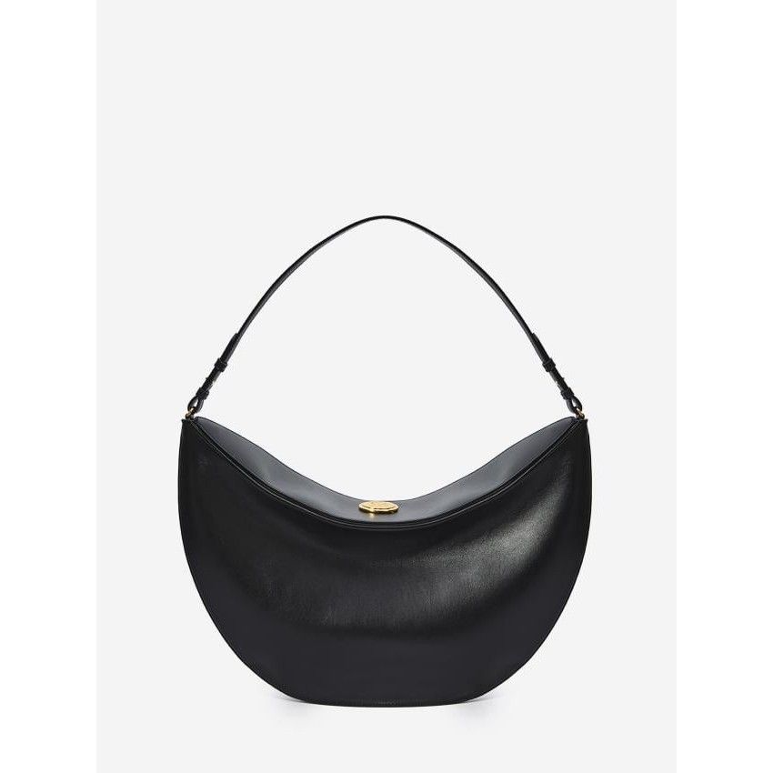 Jacquemus JACQUEMUS Ovalo Large Black Leather Top Handle Bag New & Aut Size ONE SIZE - 3 Thumbnail