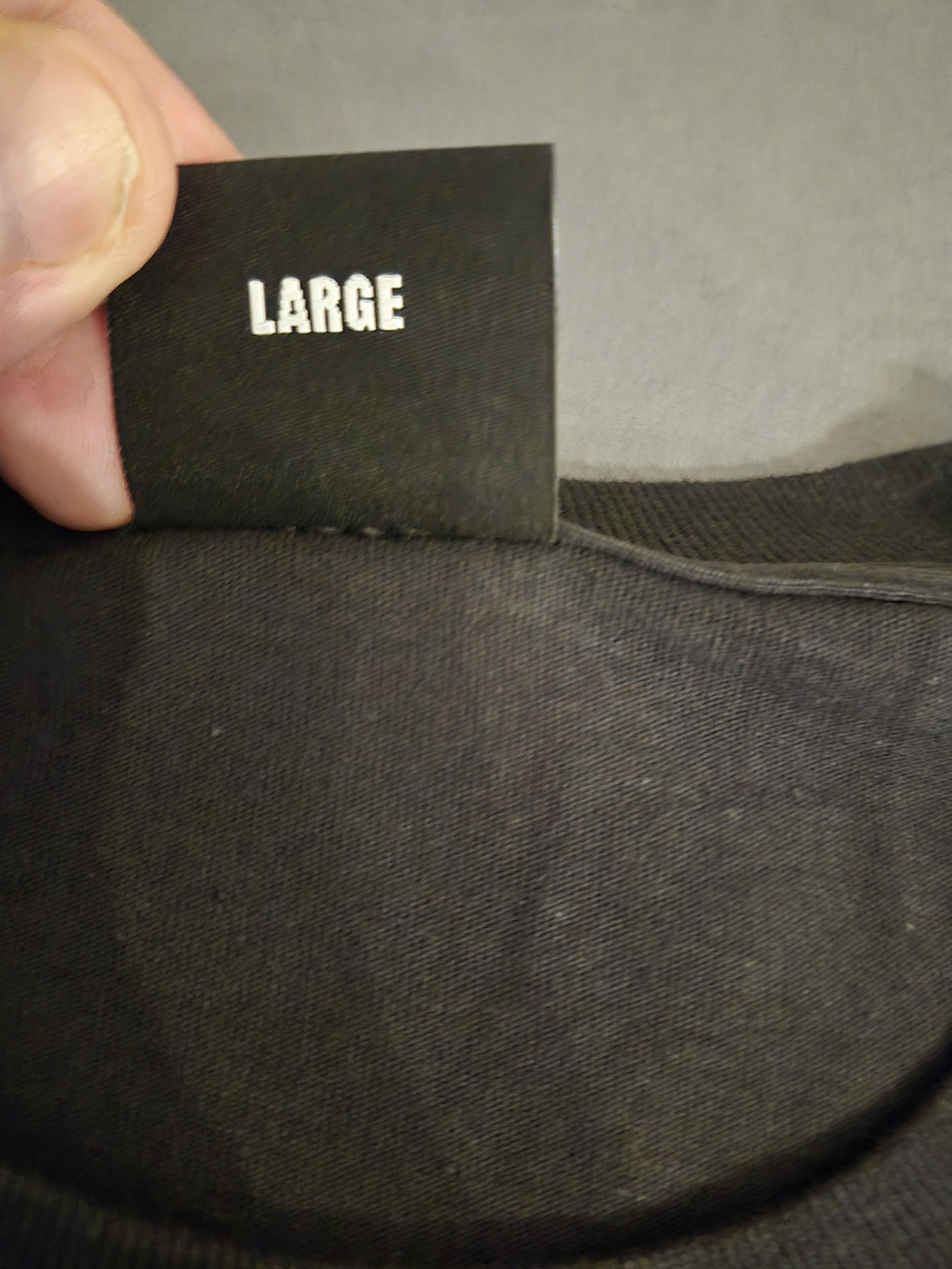 Revenge Revenge Long Sleeve Black Tee Shirt Size Large Size US L / EU 52-54 / 3 - 4 Thumbnail