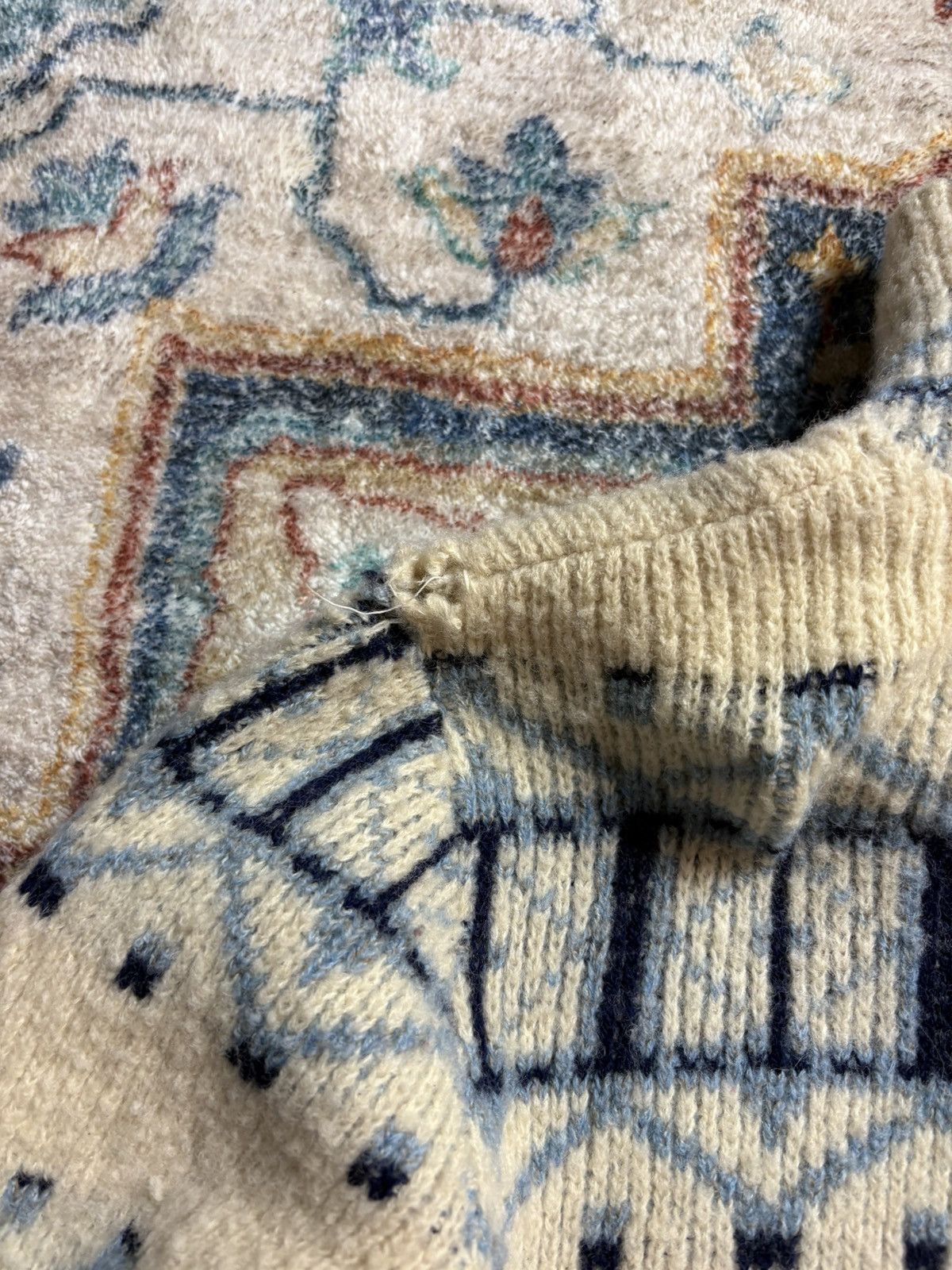 Tundra Vintage 80s Tundra Zip-up Striped Sweater Small Size US S / EU 44-46 / 1 - 7 Thumbnail