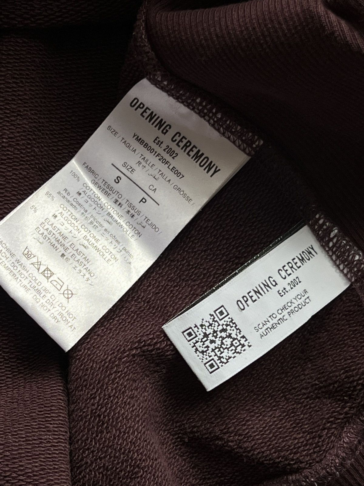 Opening Ceremony Opening Ceremony Hoodie oversize baggy Mens Sweatshirt Size US S / EU 44-46 / 1 - 5 Thumbnail