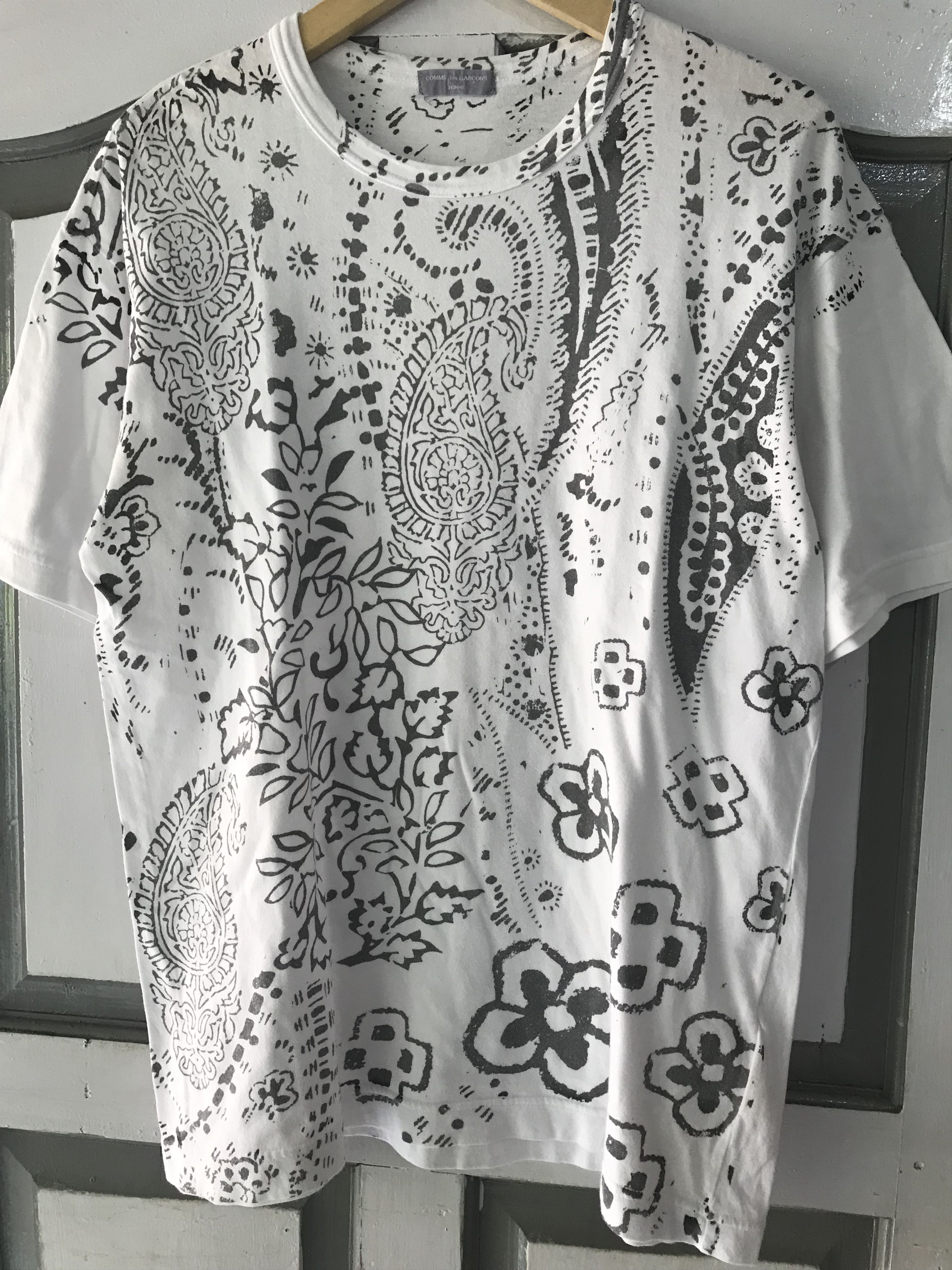 Comme des Garcons × Comme des Garcons Homme × Comme des Garcons Homme Plus Comme Des Garcons Homme AD2003 Printed Tshirt Size US L / EU 52-54 / 3 - 2 Thumbnail