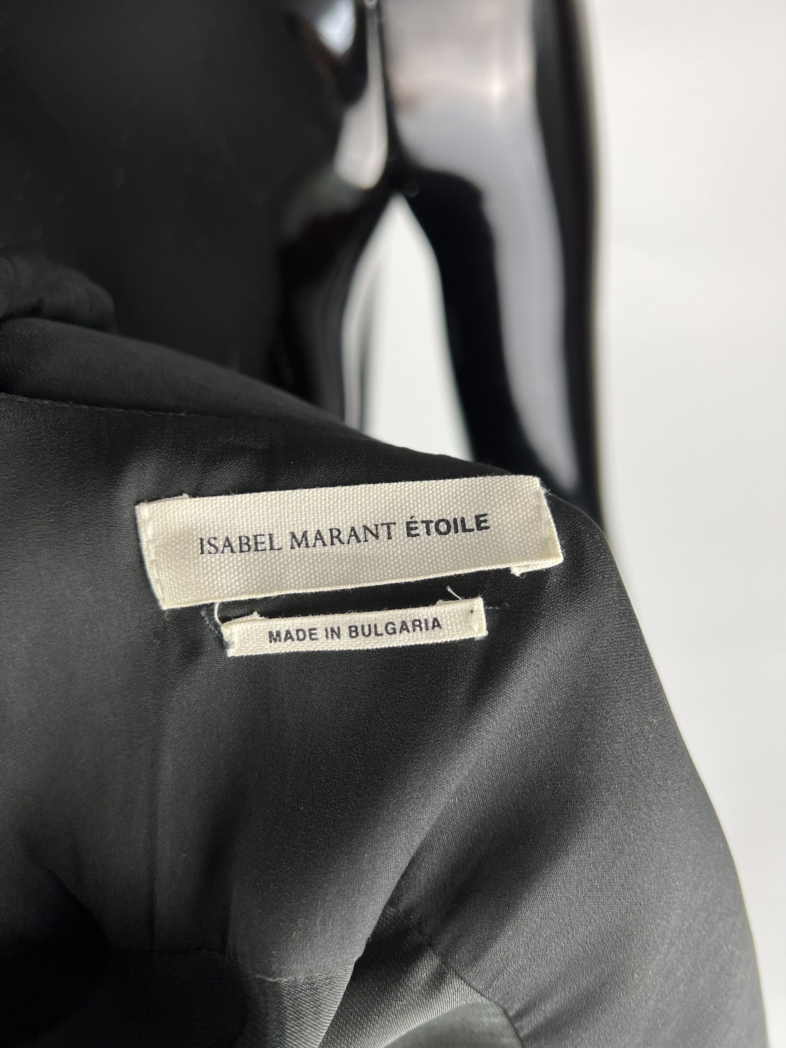 Isabel Marant Isabel Marant Etoile Black Belted Dress Size 40 Size L / US 10 / IT 46 - 3 Thumbnail