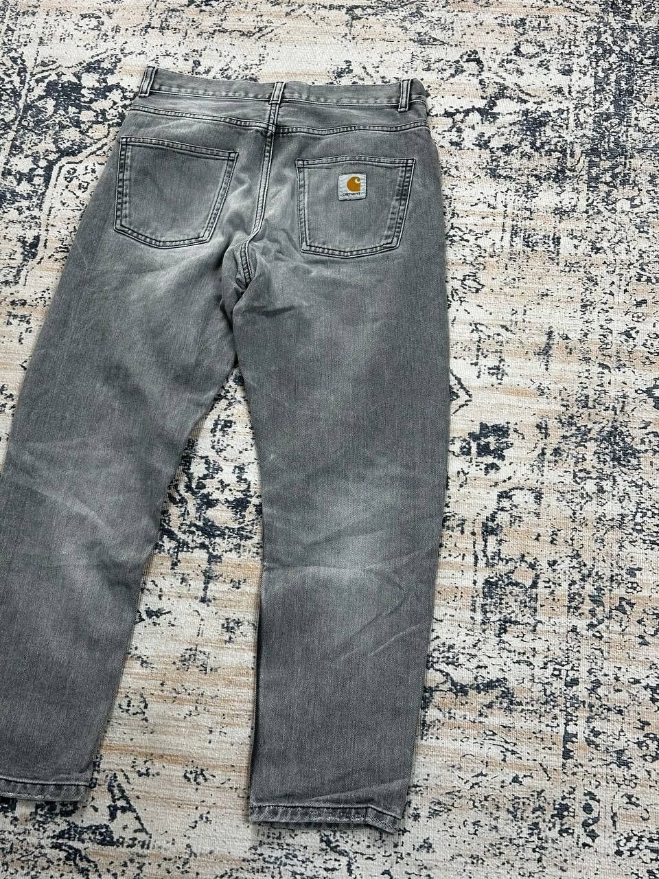 Carhartt Vintage Carhartt Grey Heavy Jeans Baggy Size US 29 - 2 Thumbnail