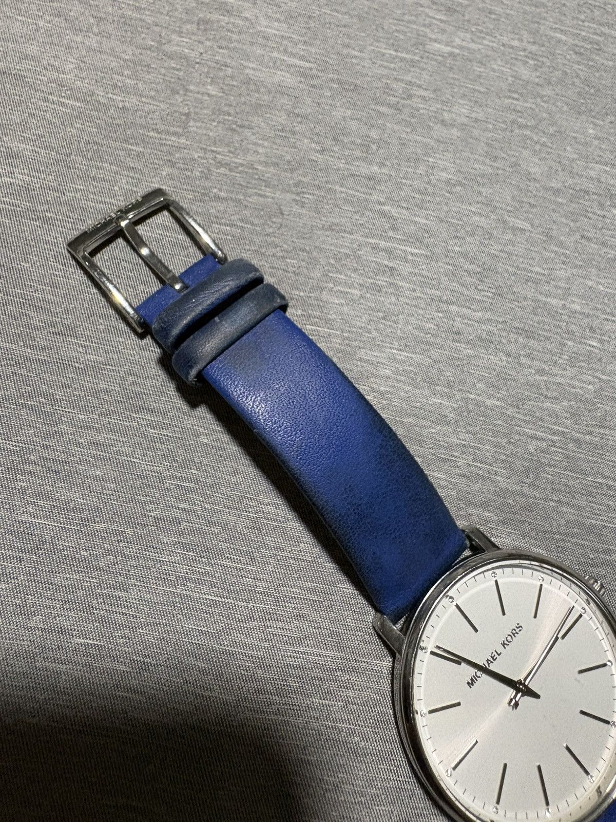 Michael Kors Michael Kors Pyper MK-2845 Blue Leather Quartz 38mm Watch Size ONE SIZE - 4 Thumbnail