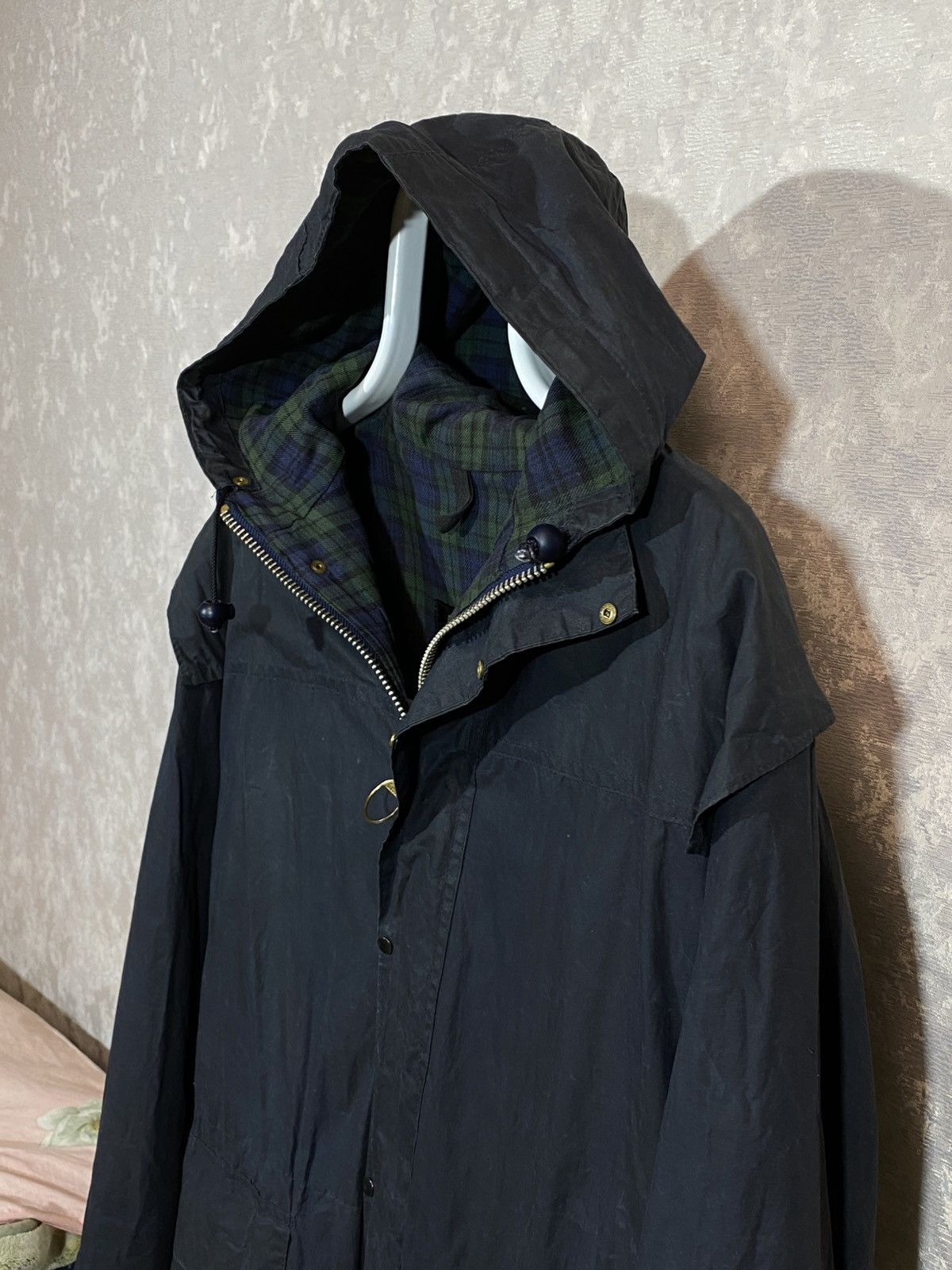Barbour Barbour Durham Men Waxed Jacket Size US XL / EU 56 / 4 - 4 Thumbnail
