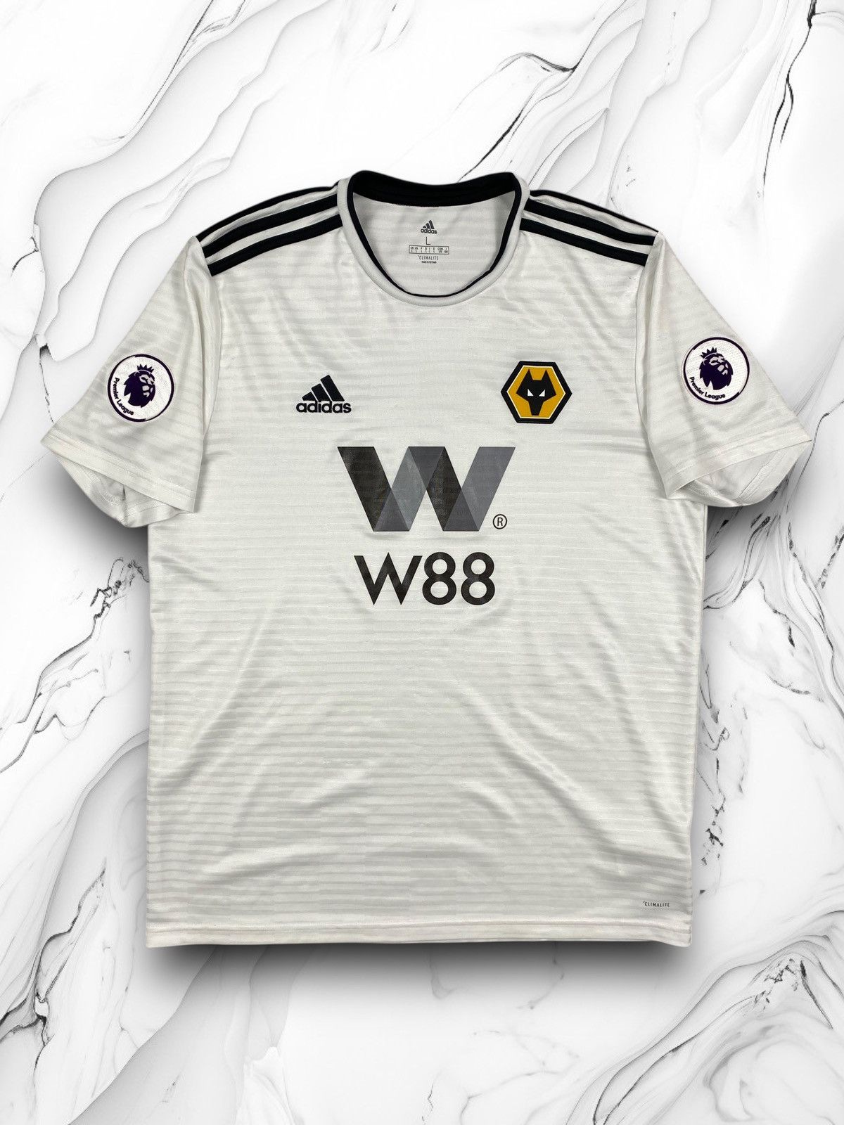 Adidas Adidas Wolverhampton Soccer Jersey Football Size L Size US L / EU 52-54 / 3 - 1 Thumbnail