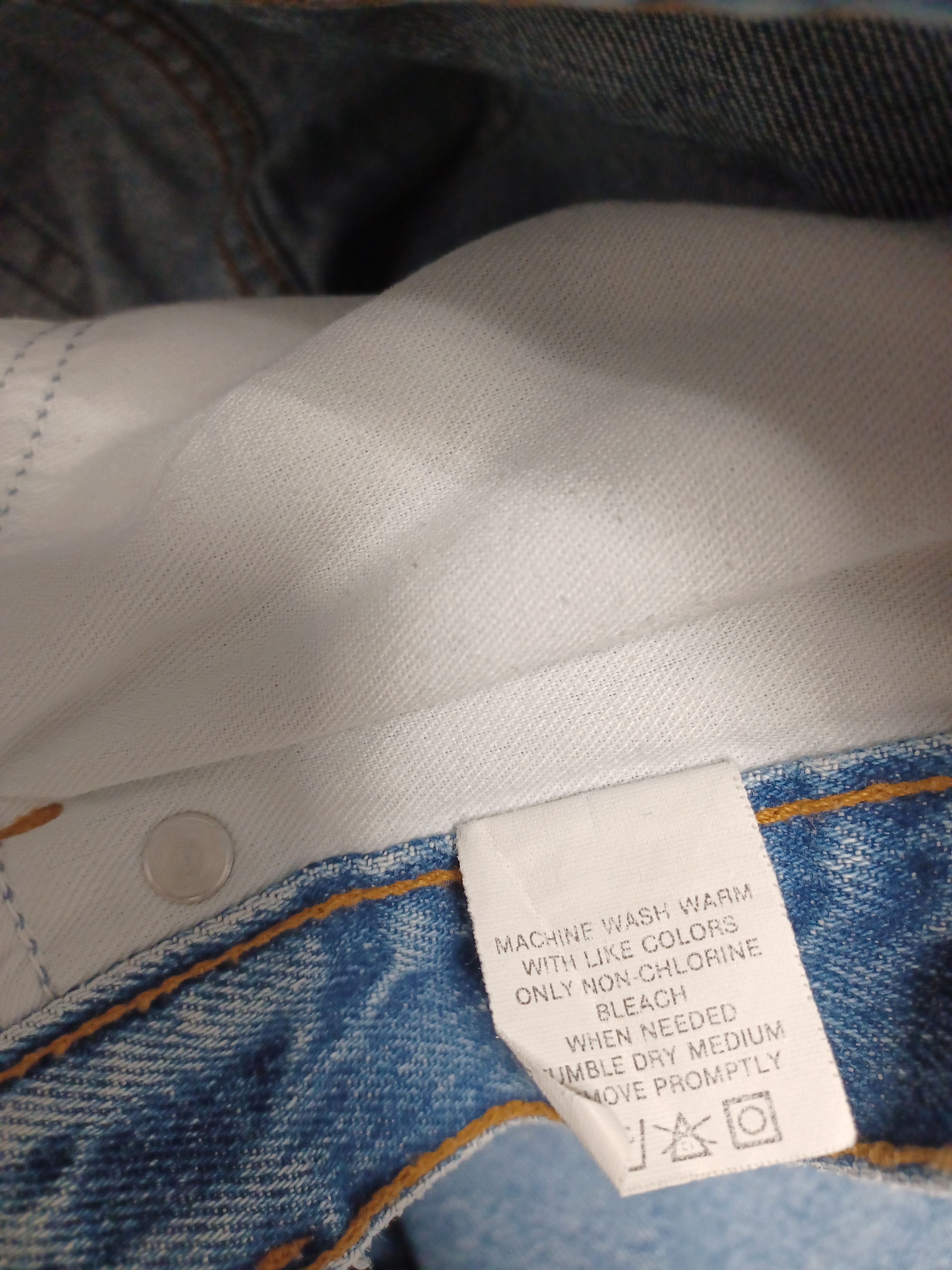Gap Made in USA 90s vintage GAP loose fit w36 L30 blue jeans Size US 36 / EU 52 - 6 Thumbnail