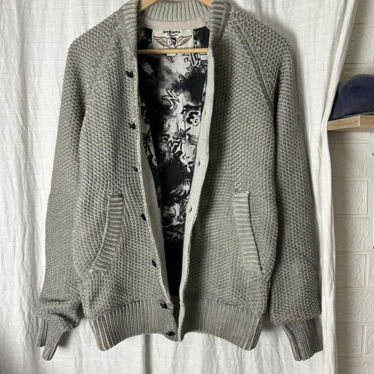 DIESEL KNITWEAR JACKET