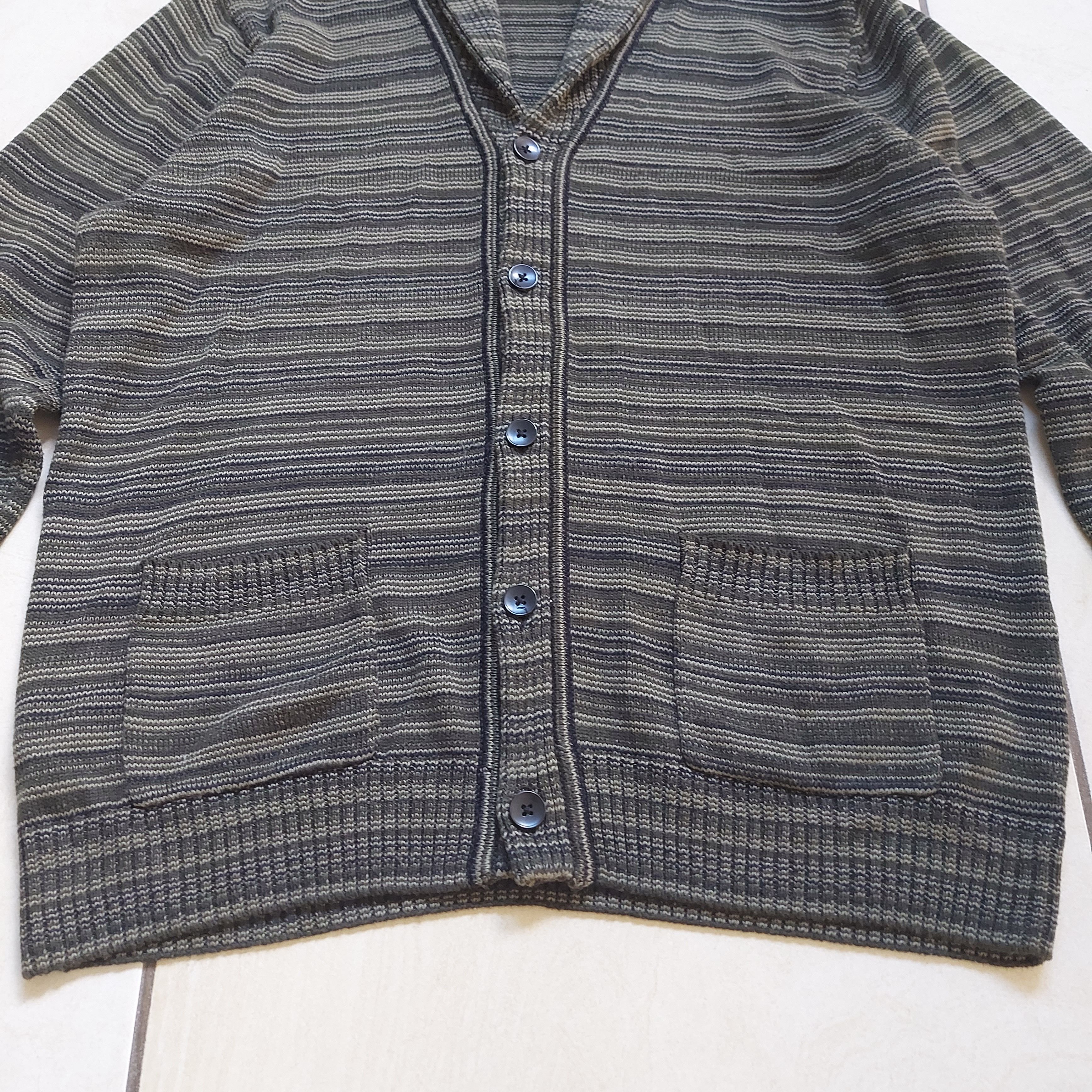 Perry Ellis Perry Ellis knitted cardigan sweater Size US L / EU 52-54 / 3 - 3 Thumbnail