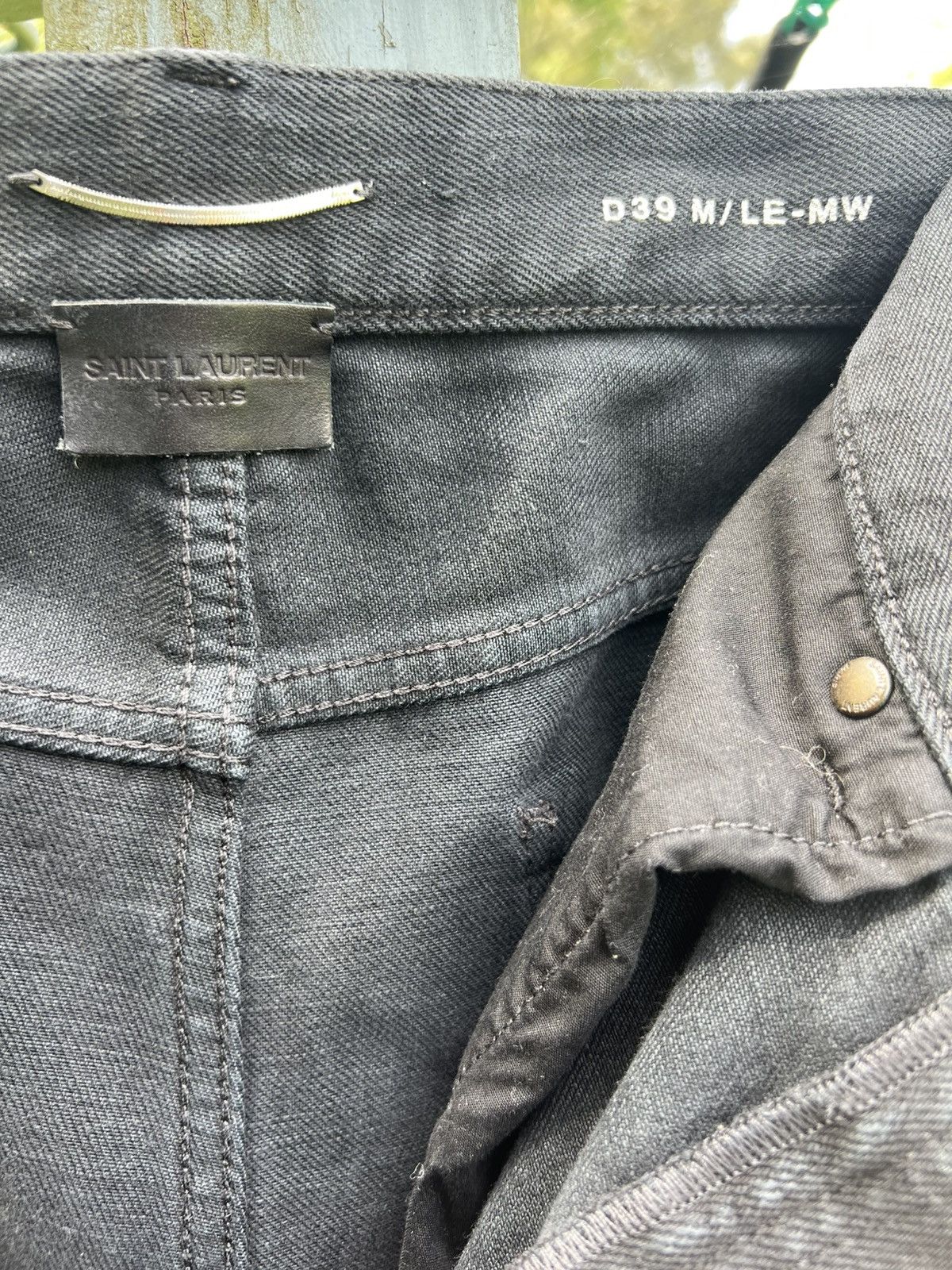 Saint Laurent Paris Saint Laurent Paris D39 baggy denim Size US 30 / EU 46 - 3 Thumbnail