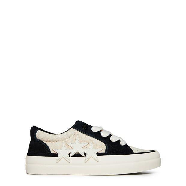 Amiri AMIRI Sunset Star-Embroidered Suede Low-Top Trainers Size US 8 / EU 41 - 1 Thumbnail