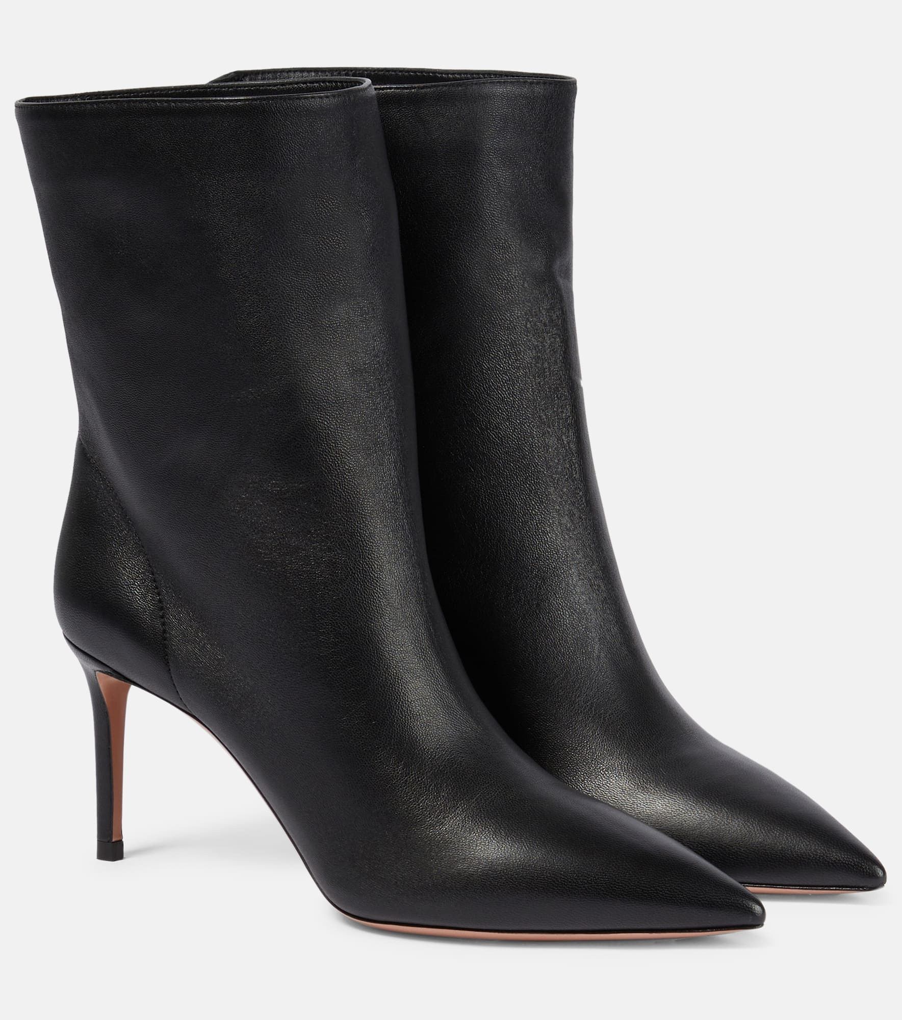 Aquazzura o1y0625 Ankle Boots in Black Size US 8.5 / IT 38.5 - 1 Thumbnail