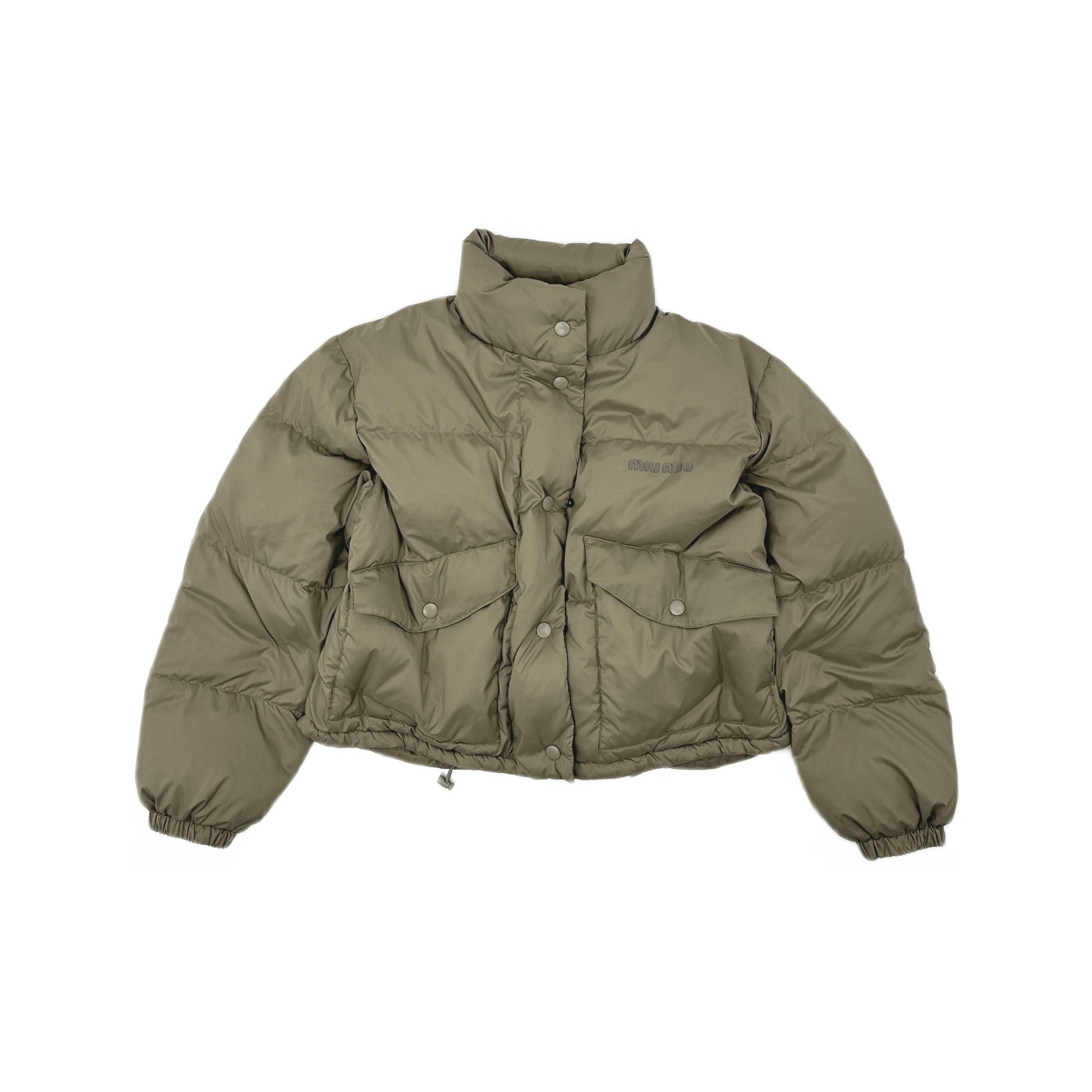 Miu Miu Miu Miu Logo Puffer Down Jacket Size 36 Size XS / US 0-2 / IT 36-38 - 1 Thumbnail