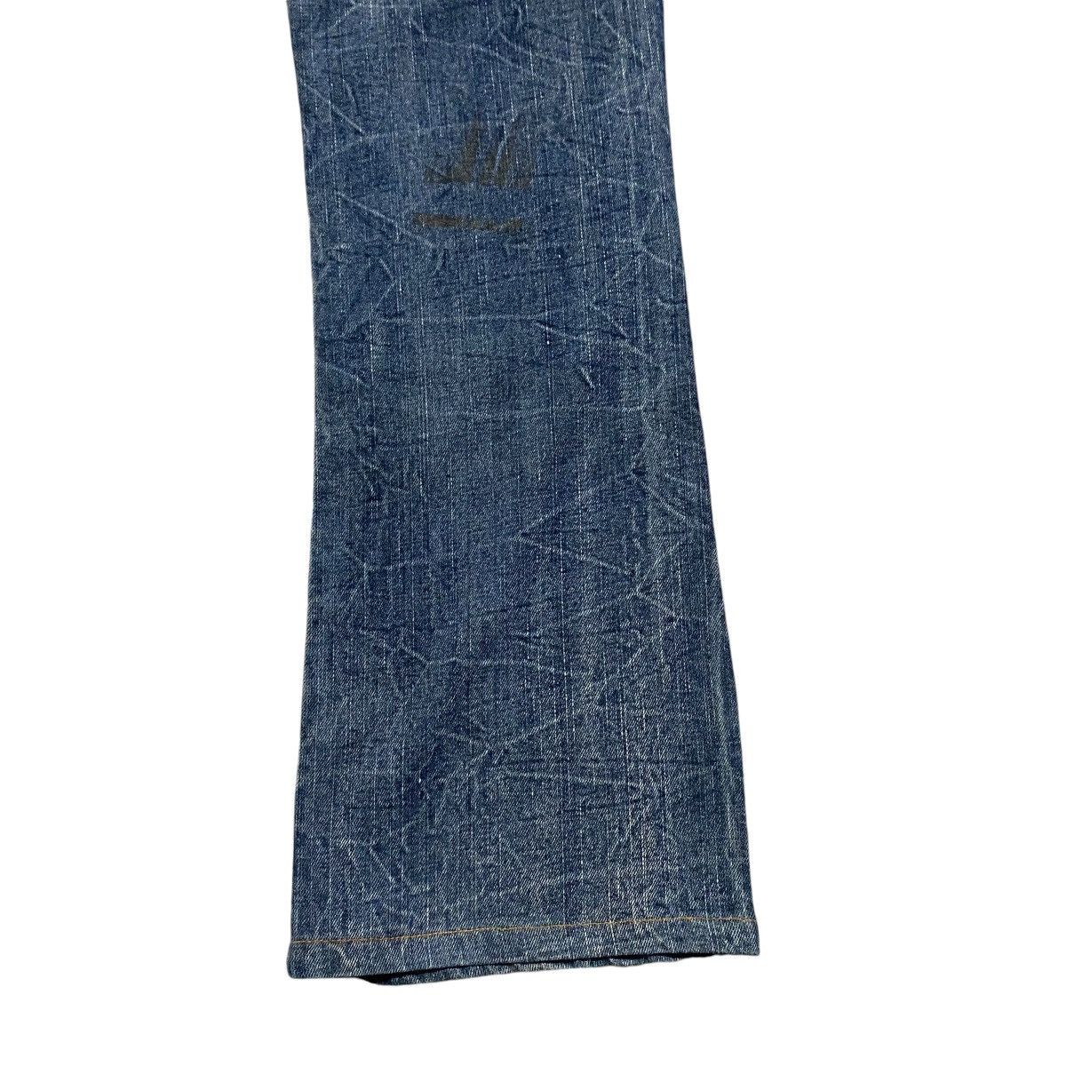 LOWBOX LOWBOX Denim Low Rise Flare Jeans Studded Size US 31 - 16 Thumbnail