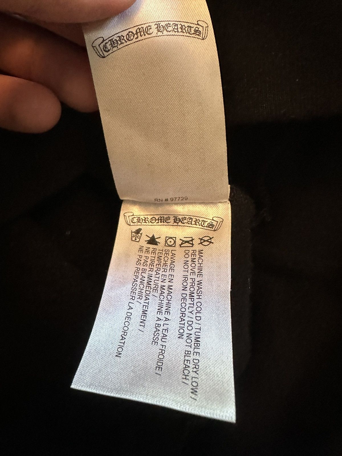 Chrome Hearts Vertical Logo “Fuck You” Hoodie Chrome Hearts Vertical Logo “Fuck You” Hoodie