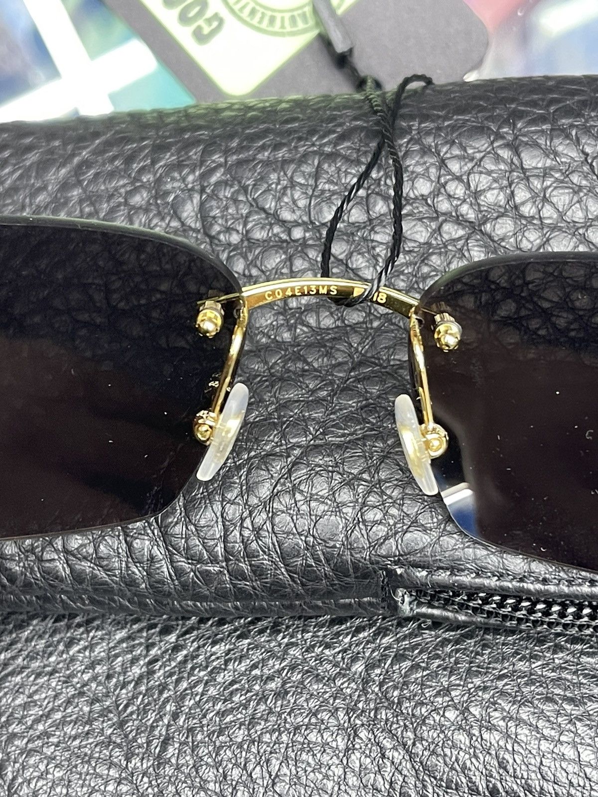 Cartier Cartier Buffalo Horn Sunglasses “Buffs” Size ONE SIZE - 11 Thumbnail