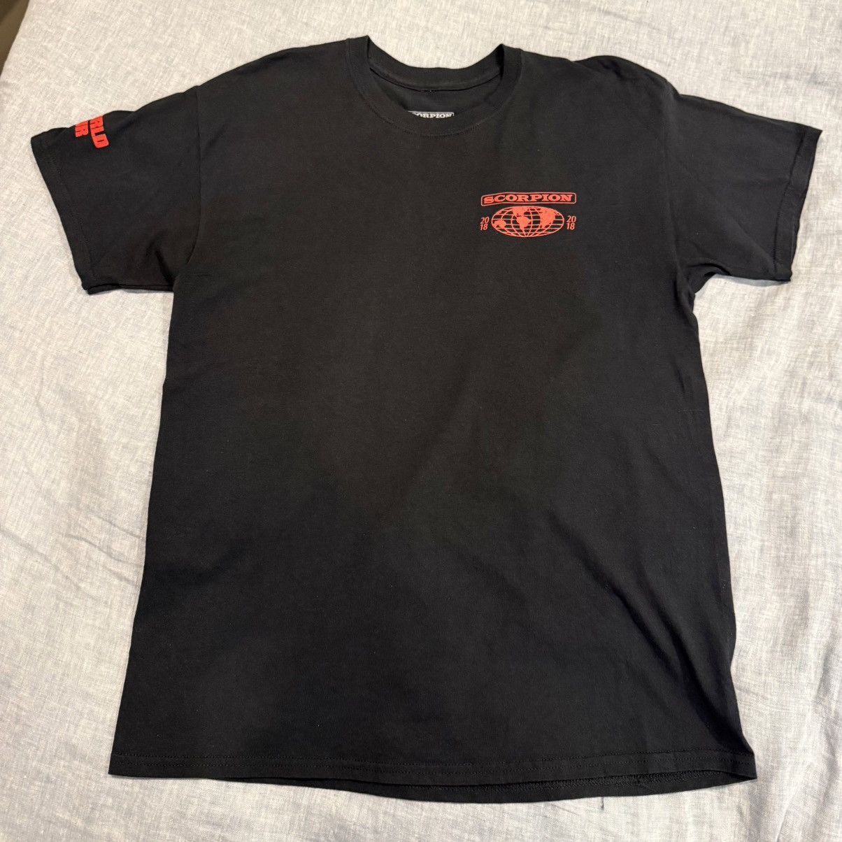 Drake Drake 2018 Scorpion World Tour Dates Shirt Large Size US L / EU 52-54 / 3 - 1 Thumbnail