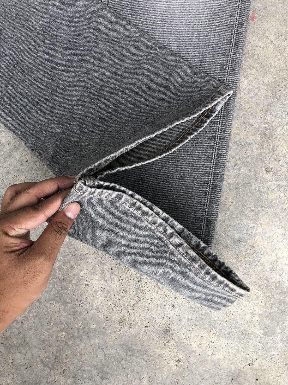 If Six Was Nine Japanese Lee Flared Jeans Distressed Jeans Size US 29 - 15 Thumbnail