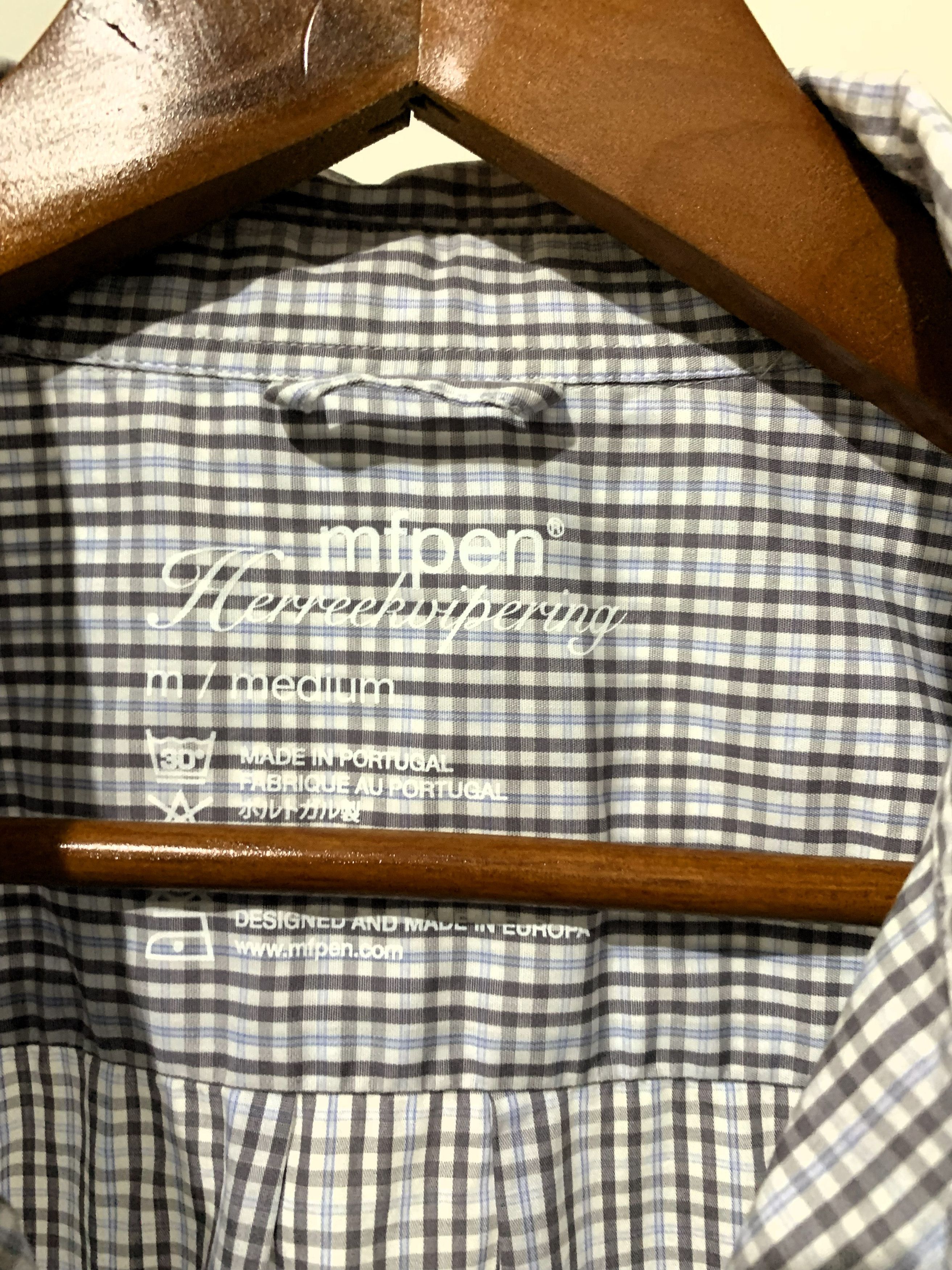 Mfpen Check Shirt Size US M / EU 48-50 / 2 - 3 Thumbnail