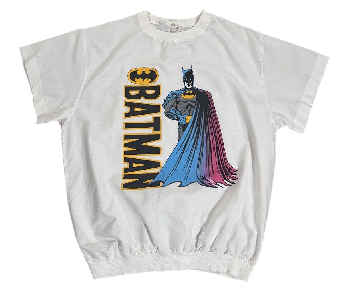 Vintage Vintage Batman Short Sleeve Top (Size XL) Size US XL / EU 56 / 4 - 1 Thumbnail