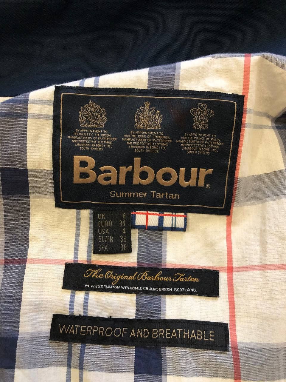Barbour Barbour Jacket coat Size S / US 4 / IT 40 - 2 Thumbnail