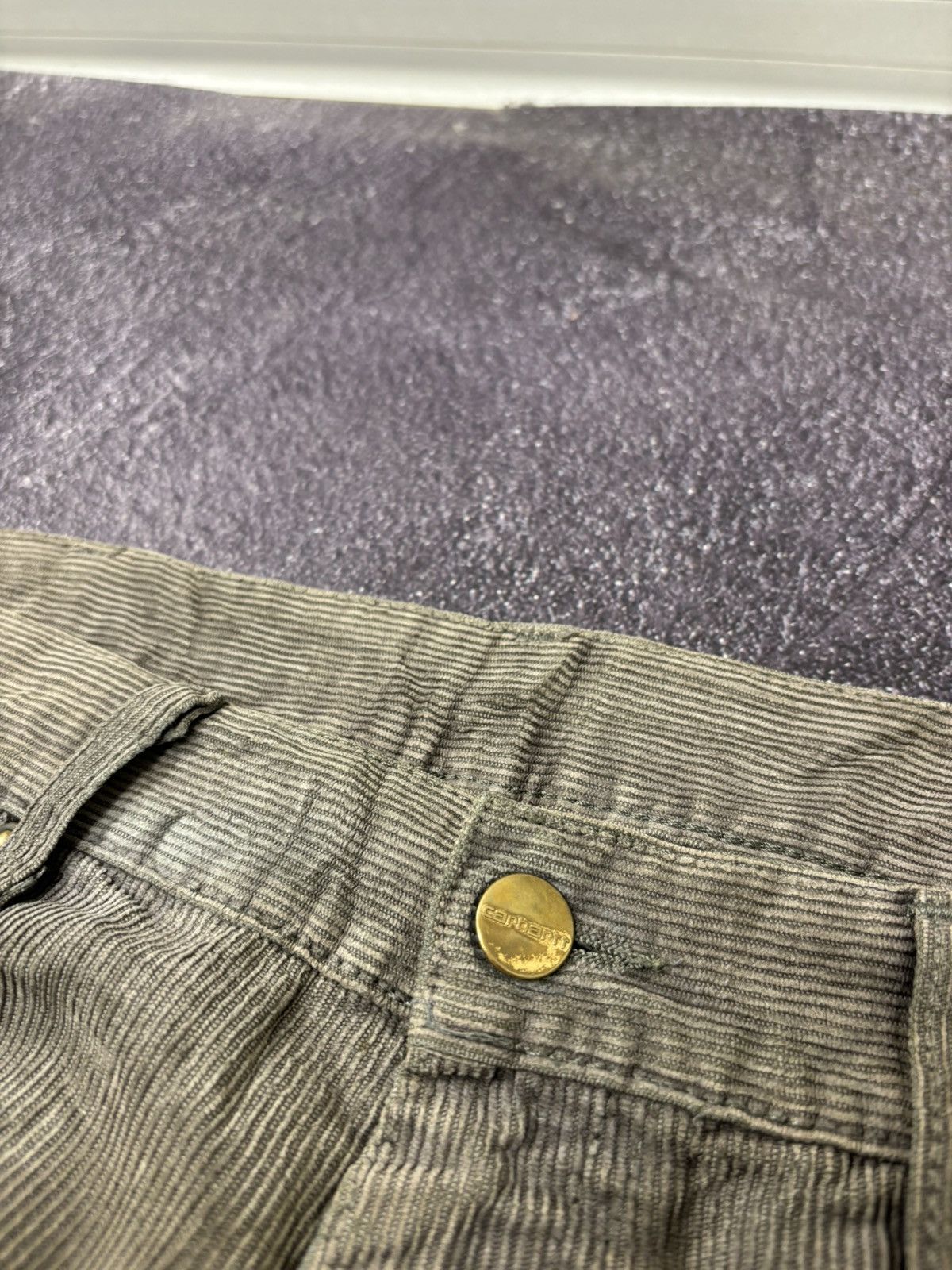 Carhartt Vintage Carhartt Corduroy USA Work Hype Baggy Western Pants Size US 32 / EU 48 - 13 Thumbnail