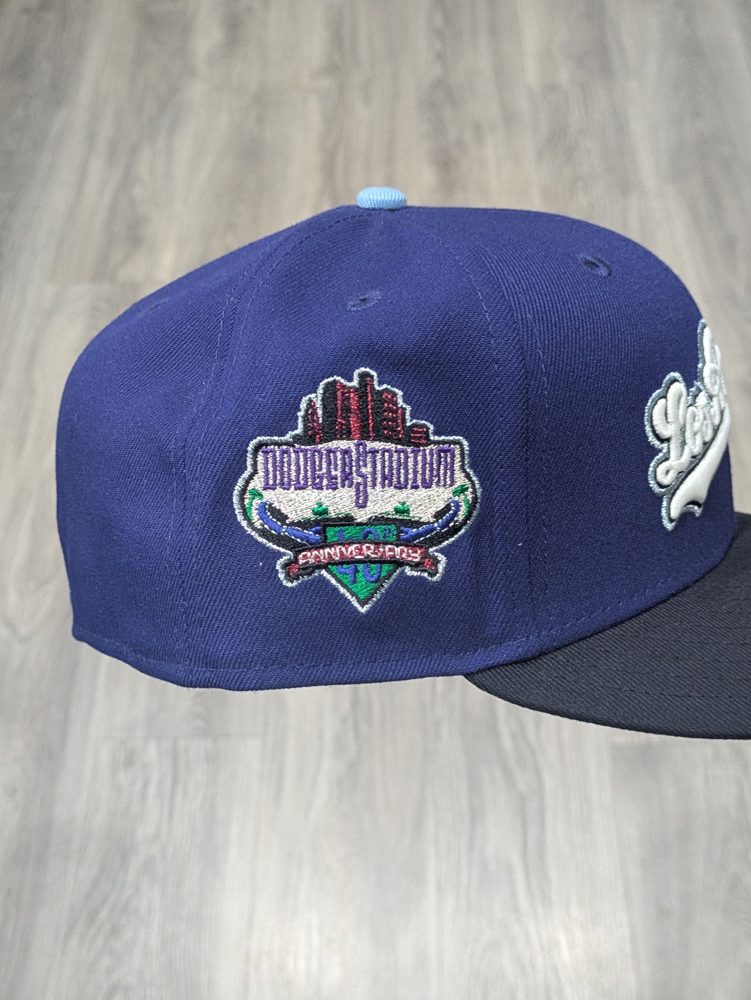 New Era 59fifty Los Angeles Dodgers 7 5/8 40th Anniversary Size ONE SIZE - 4 Thumbnail