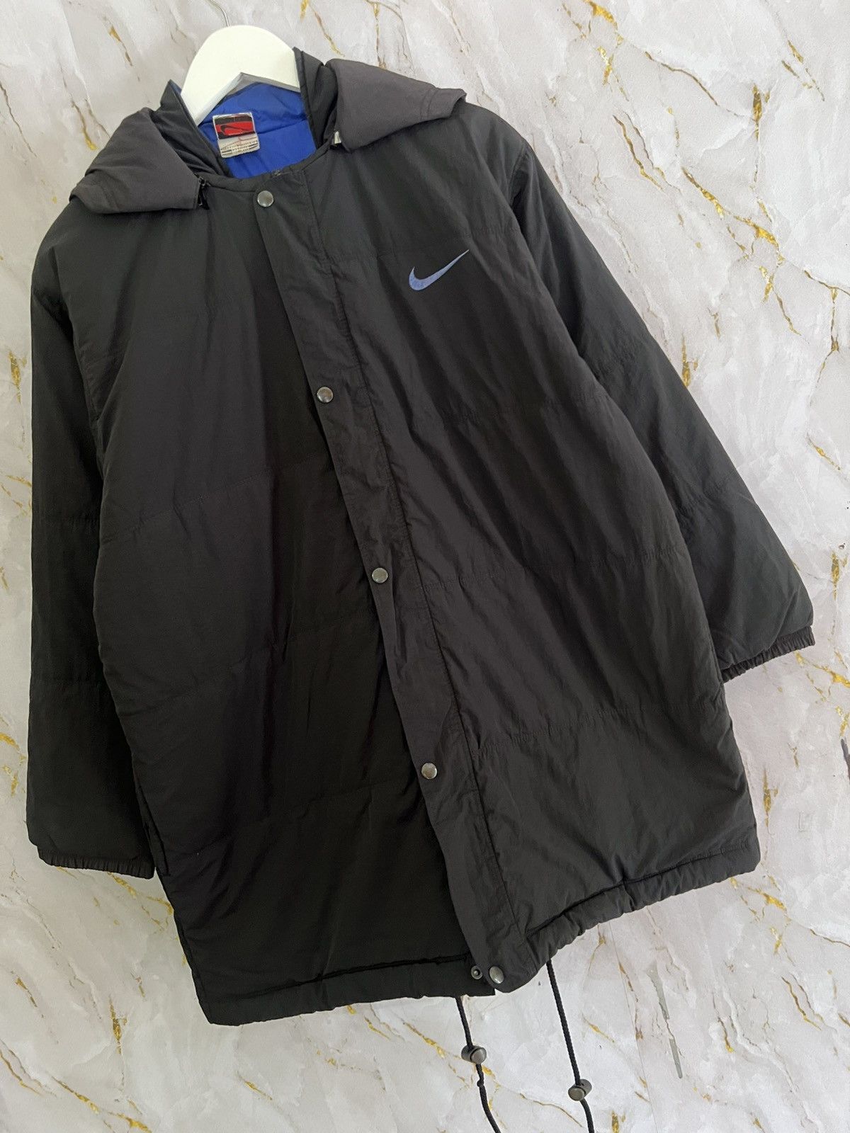 Nike Vintage Nike Parka Jacket 90s Sportswear Outerwear Size US L / EU 52-54 / 3 - 4 Thumbnail