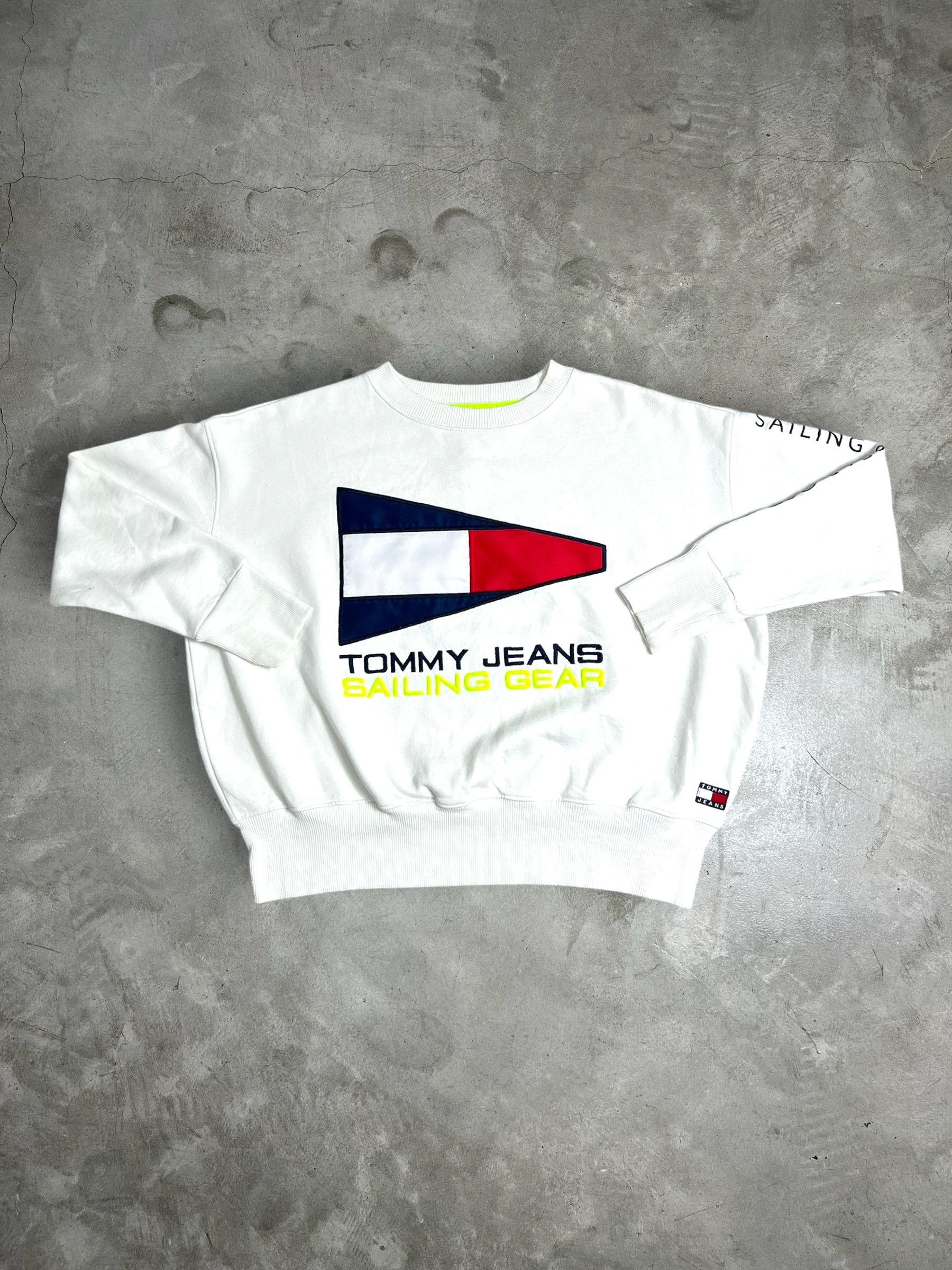 Tommy Jeans Tommy Jeans Sailing Gear Big Logo Sweatshirt (S) JKA191 Size US S / EU 44-46 / 1 - 1 Thumbnail