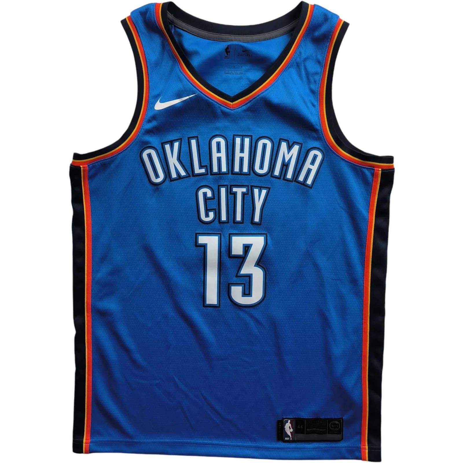 Nike Oklahoma City Thunder Paul George Nike Icon NBA jersey M Size US M / EU 48-50 / 2 - 1 Thumbnail