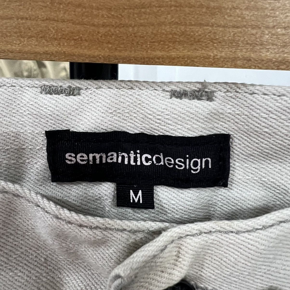 Japanese Brand × semanticdesign Semantic Design Mudwash Denim Size US 32 / EU 48 - 4 Thumbnail