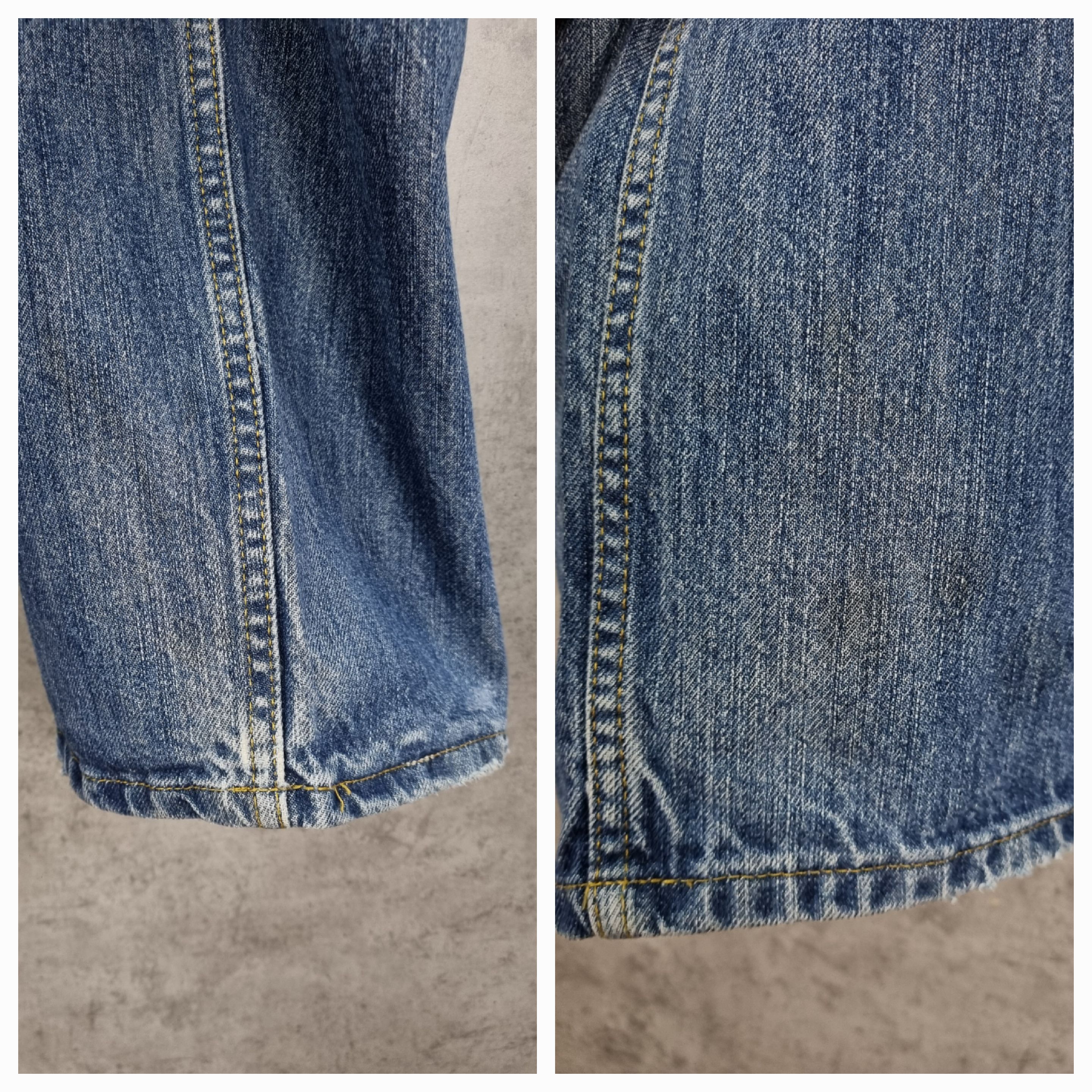 Vintage 90s Dolce & Gabbana Dirty Aesthetic Denim Jeans Size US 32 / EU 48 - 23 Thumbnail