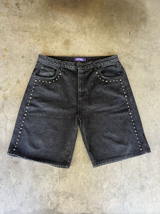 Fucking Awesome FA Fucking Awesome Riveting Denim Shorts Black