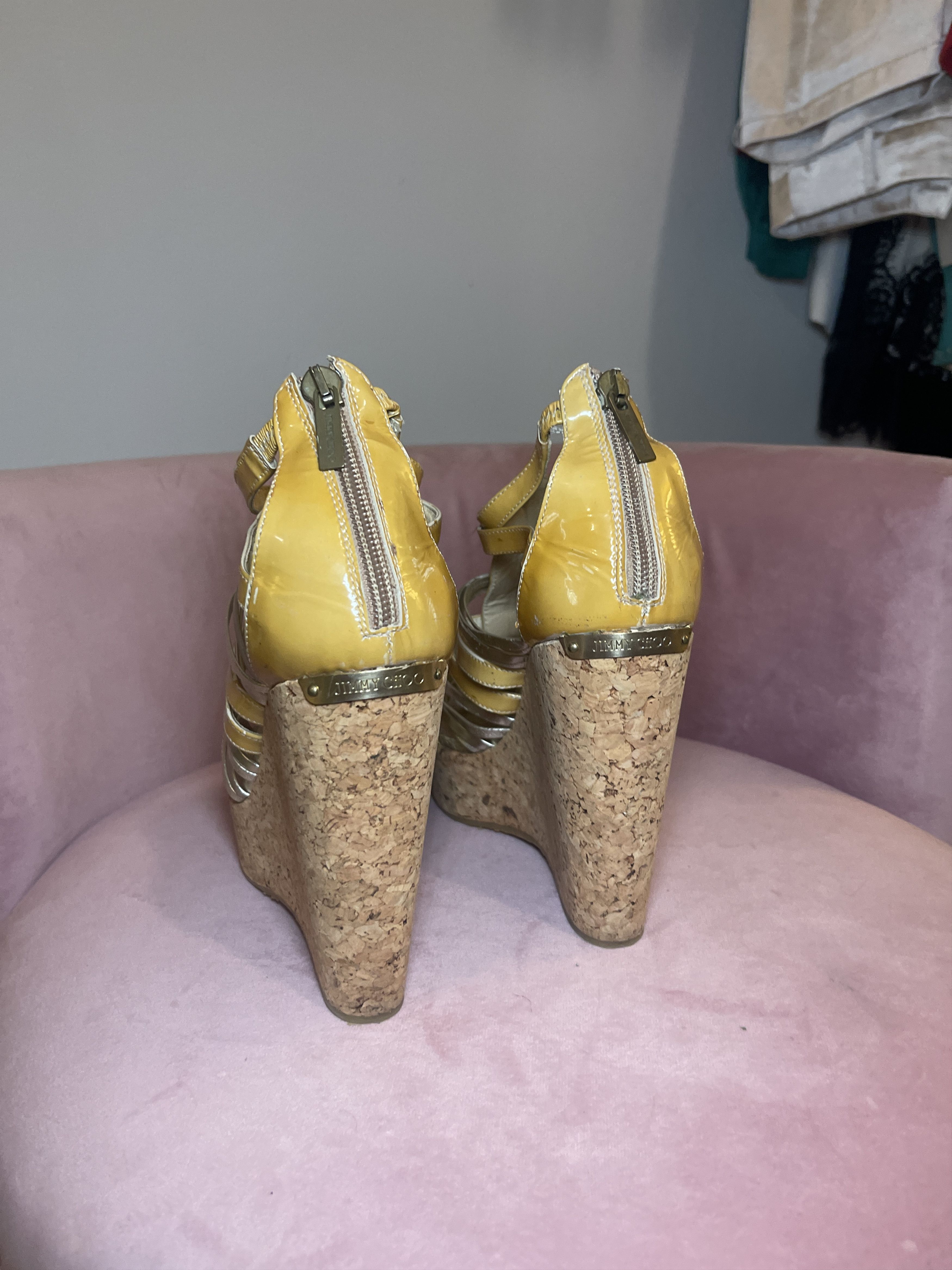 Jimmy Choo jimmy choo platform wedges Size US 7 / IT 37 - 5 Thumbnail
