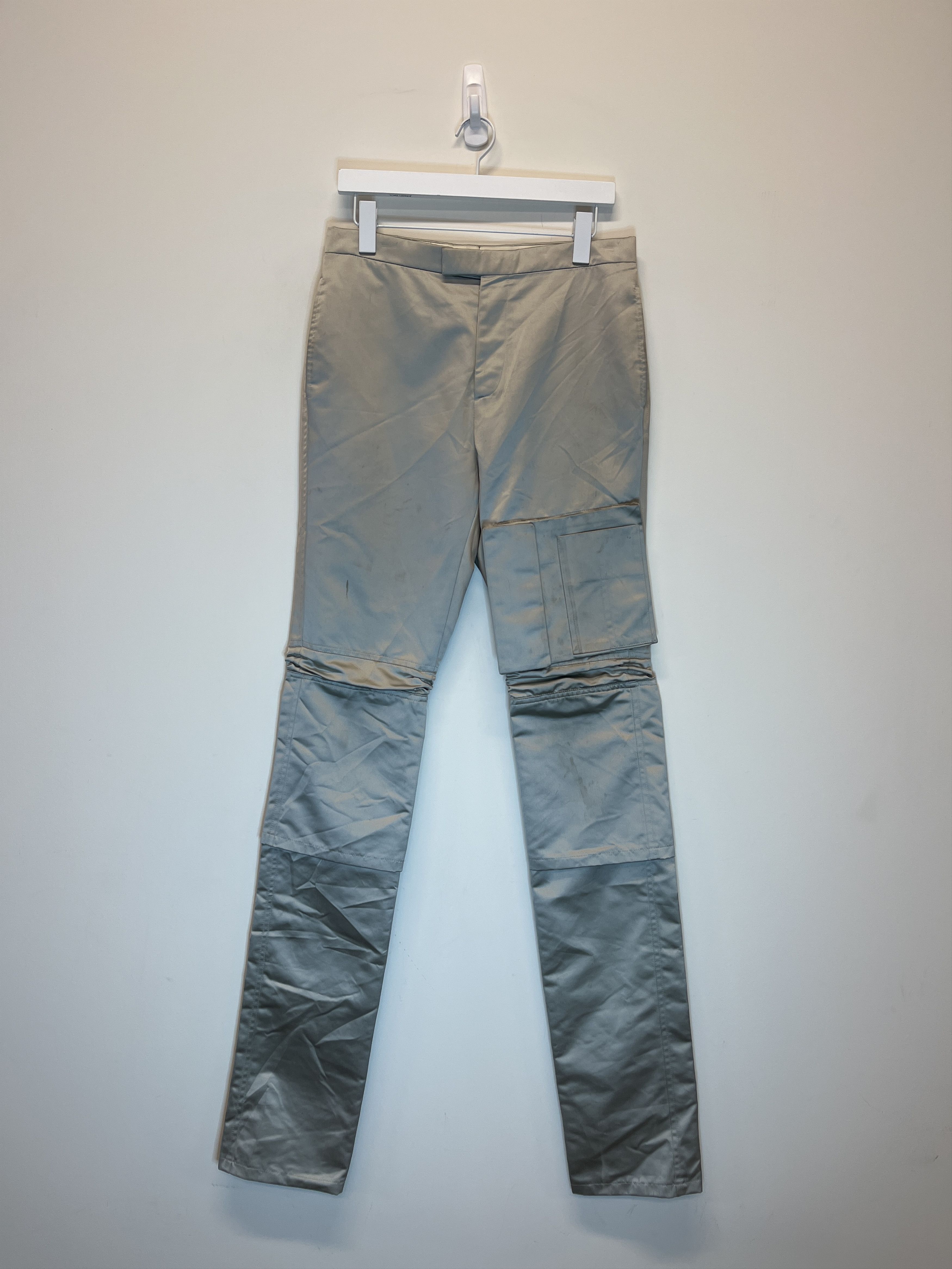 パンツ RAF SIMONS slim space pants with pockets Raf Simons AW18/19 Navy Slim Space Pants with Pockets Size