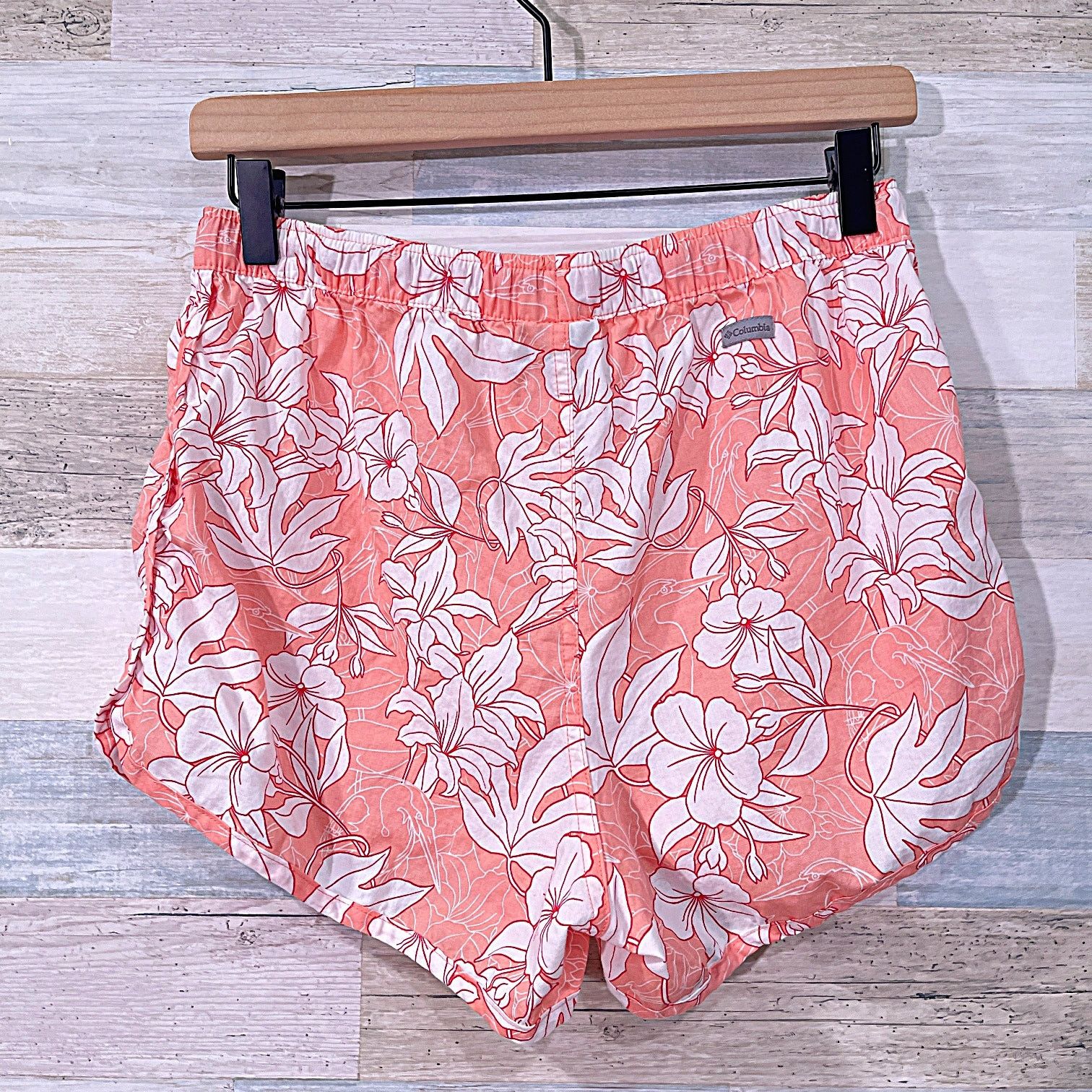 Columbia COLUMBIA Cotton Floral Sleep Shorts Womens Small Size 27" / US 4 / IT 40 - 3 Thumbnail