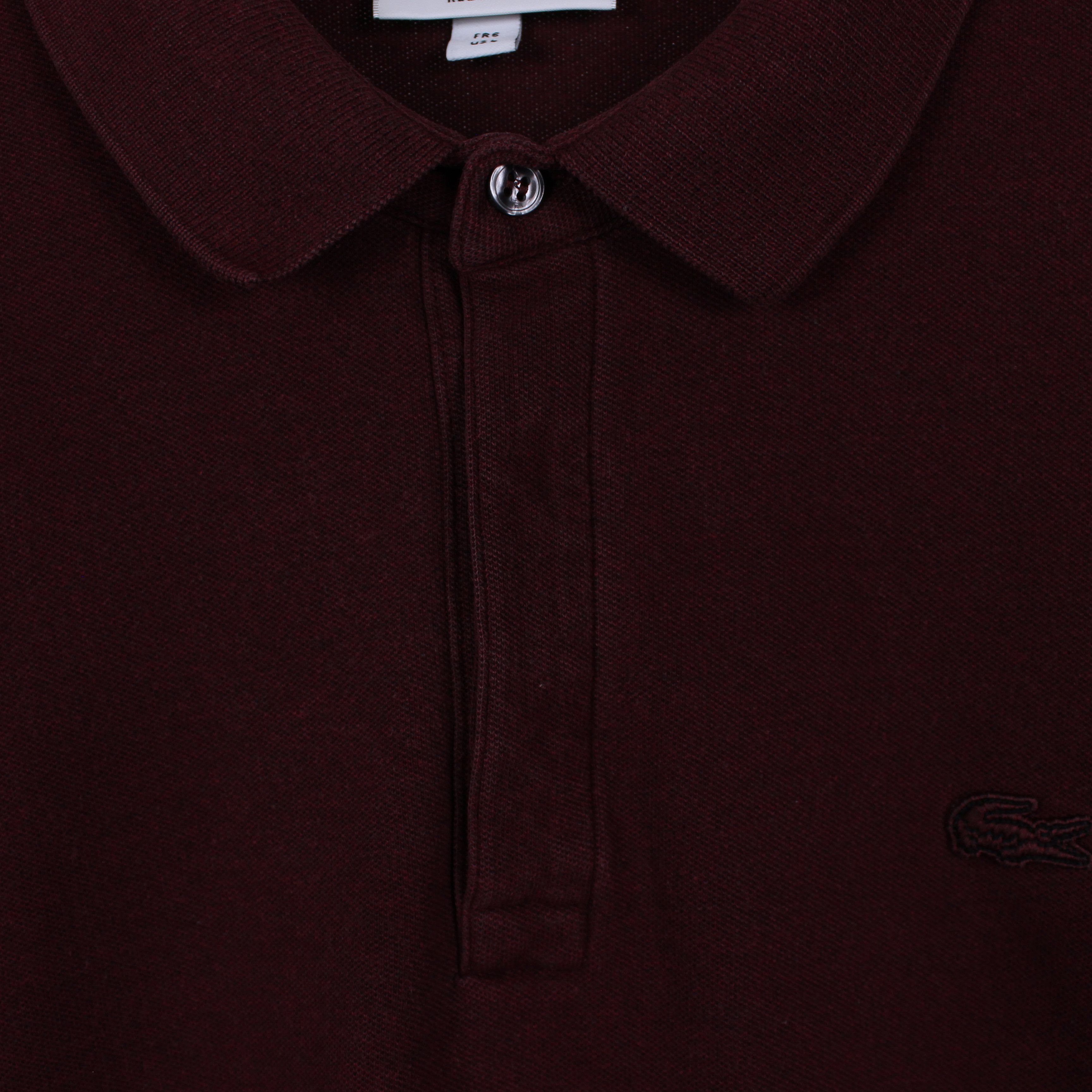 Lacoste Lacoste long sleeve sweatshirt men cotton L red black Size US L / EU 52-54 / 3 - 5 Thumbnail